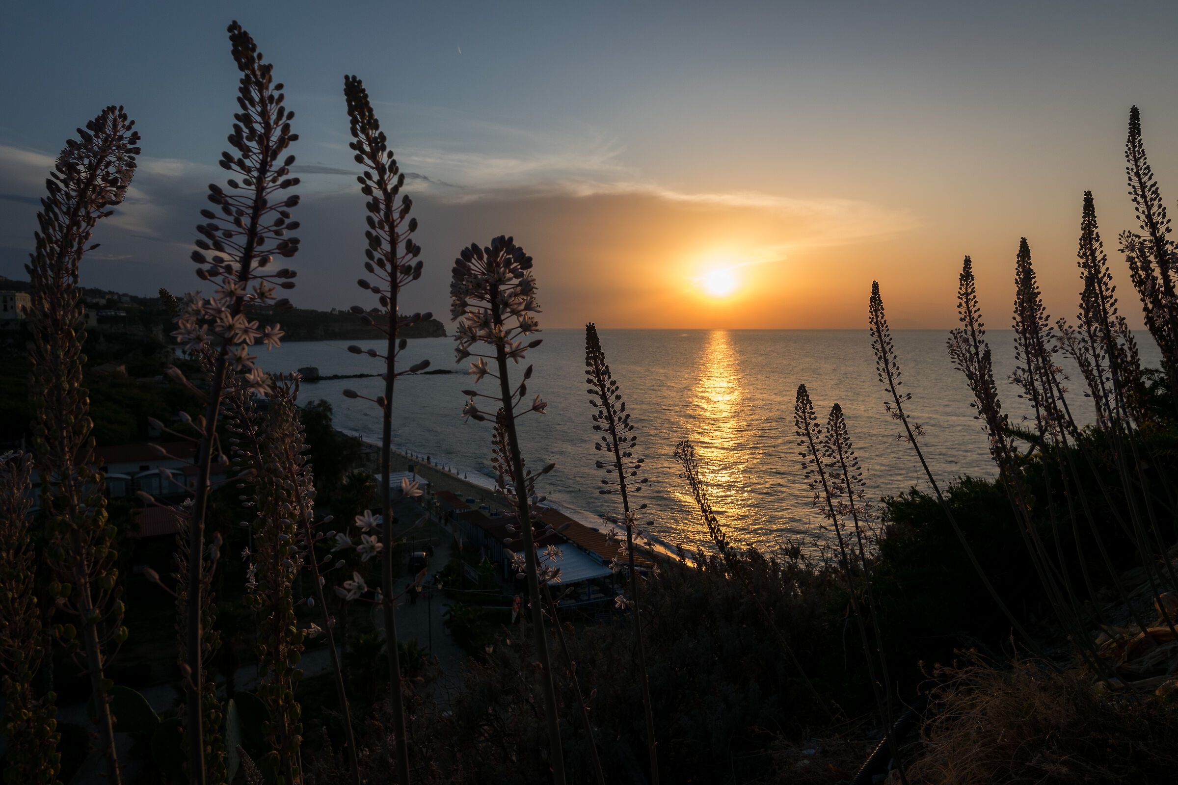 A sunset in Tropea...