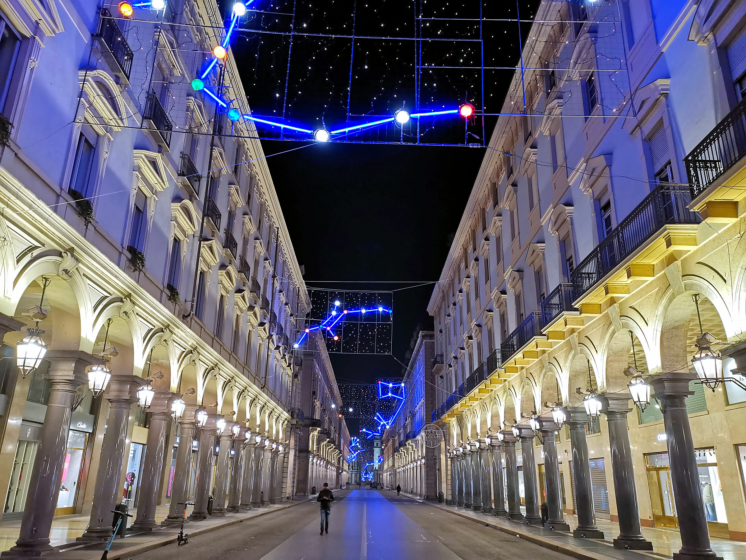 Turin Christmas lights...