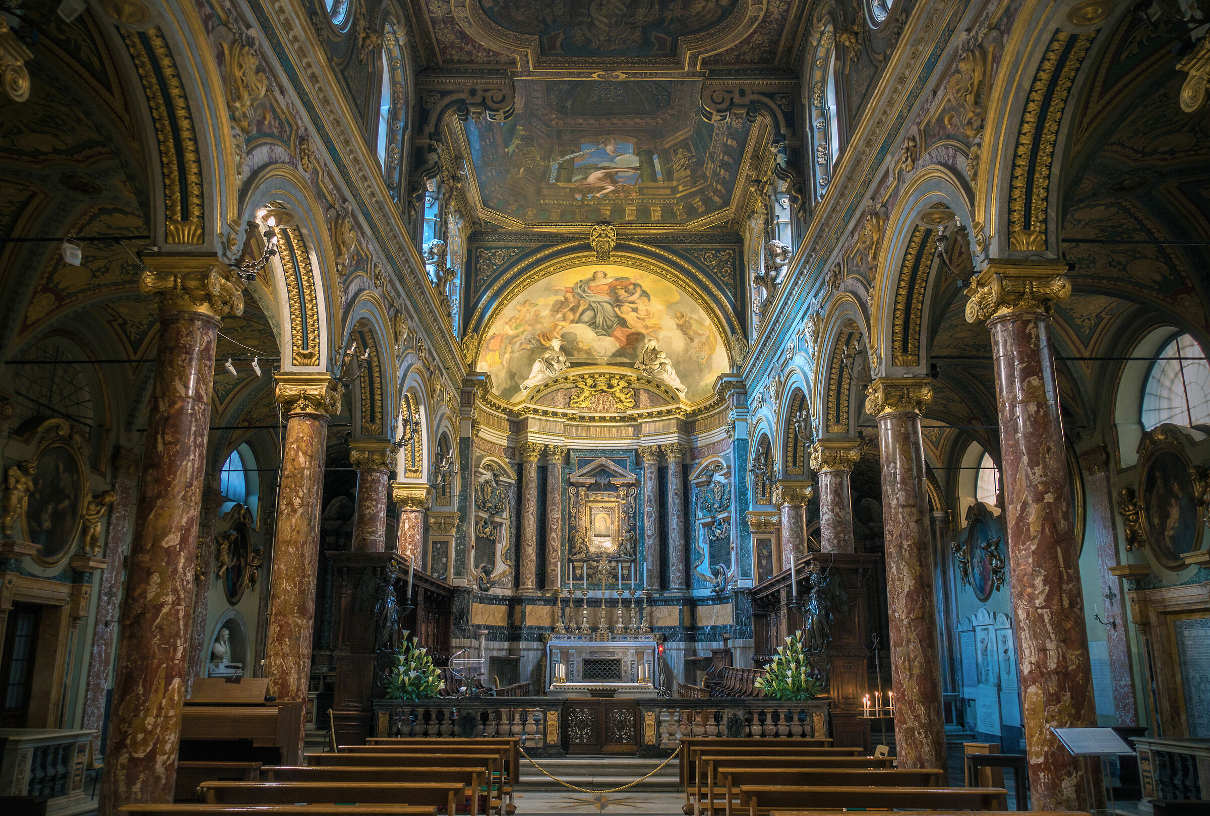 St. Mary's Basilica in Via Lata - Rome...