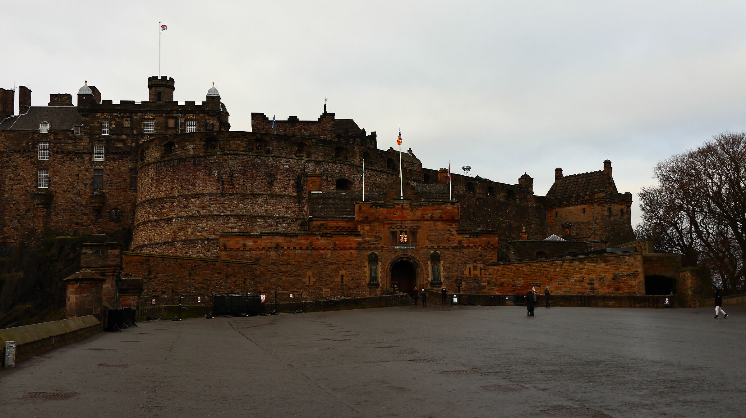 Edinburgh Castle...