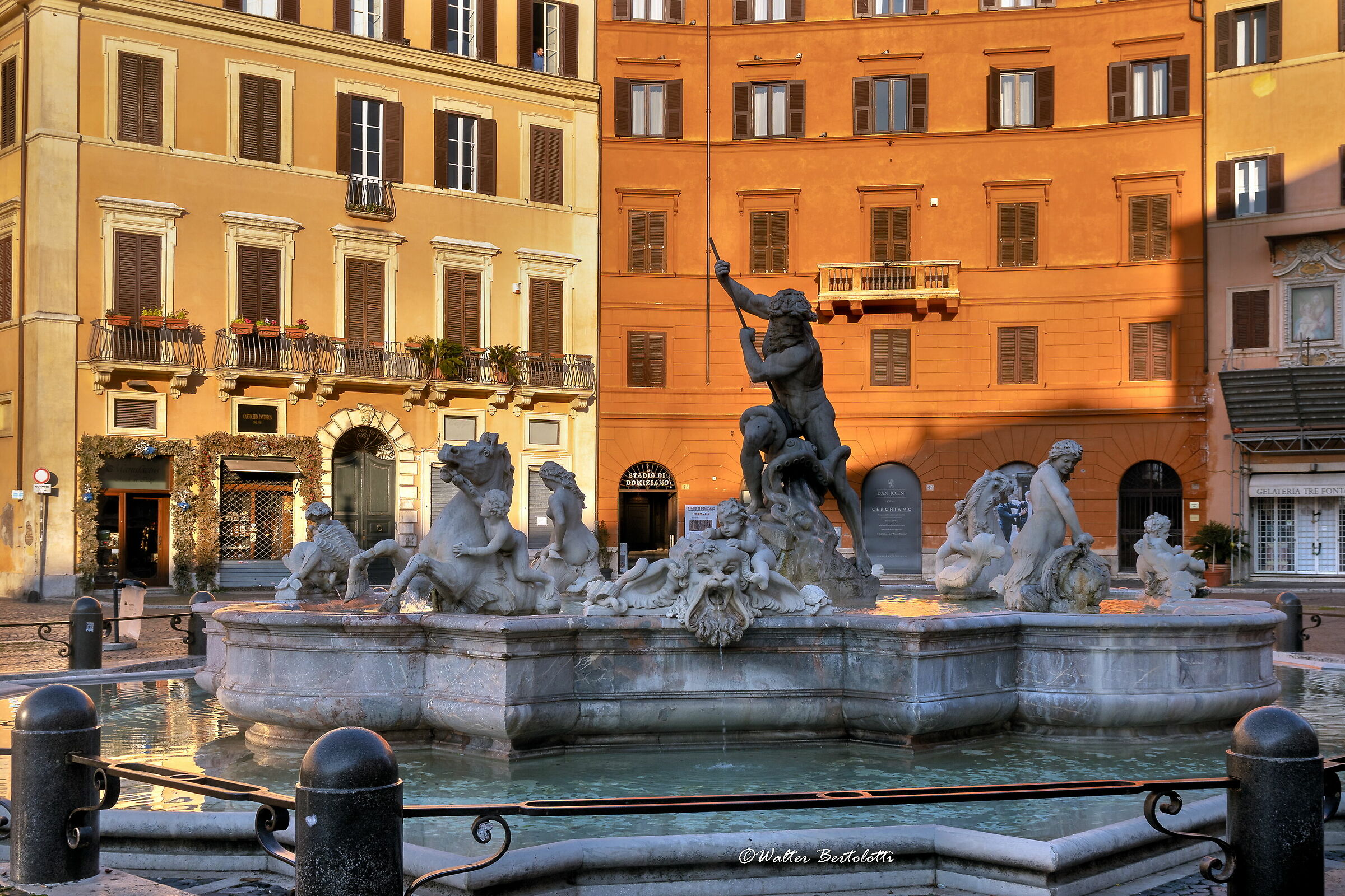 The Fountain of Neptune - Color...