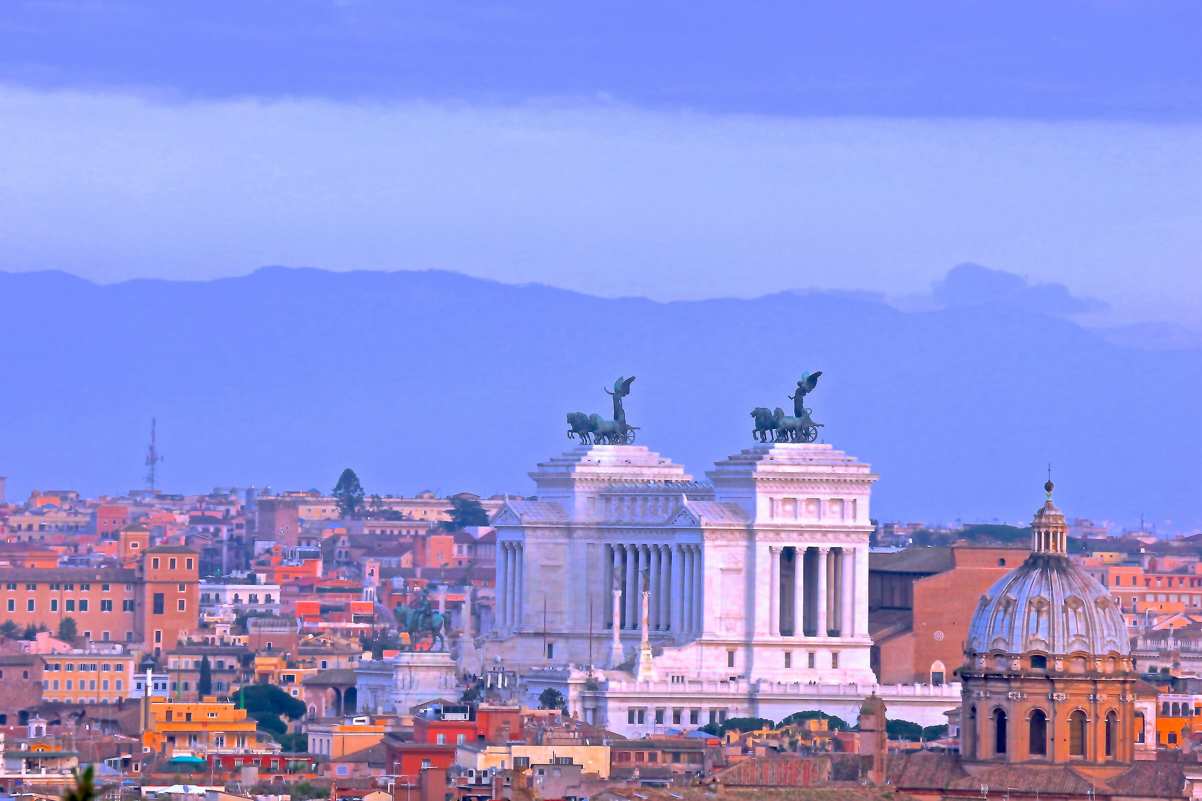 The Victorian taken from the Janiculum (Rome)...