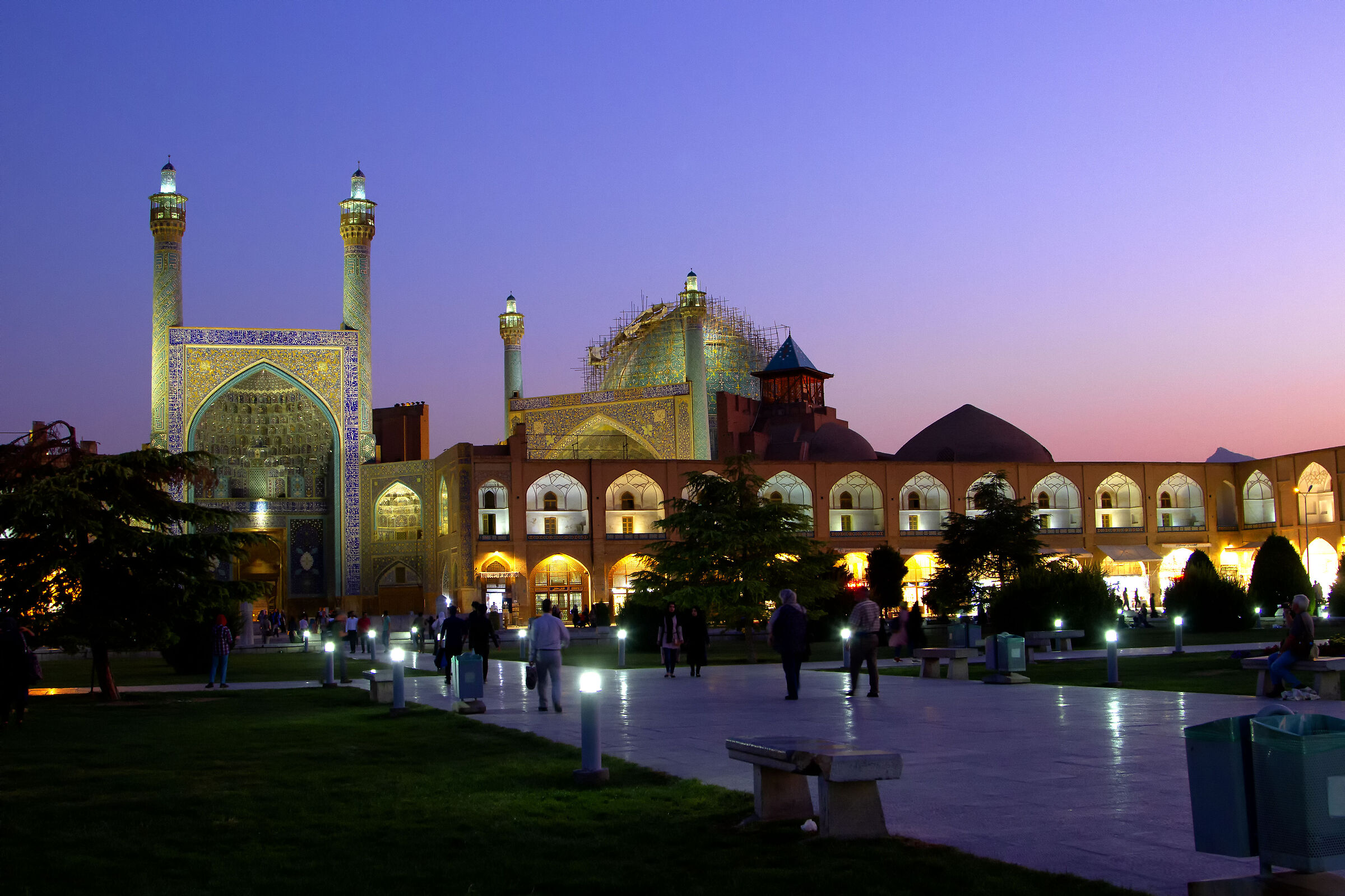 Esfahan ora blu (Iran)...