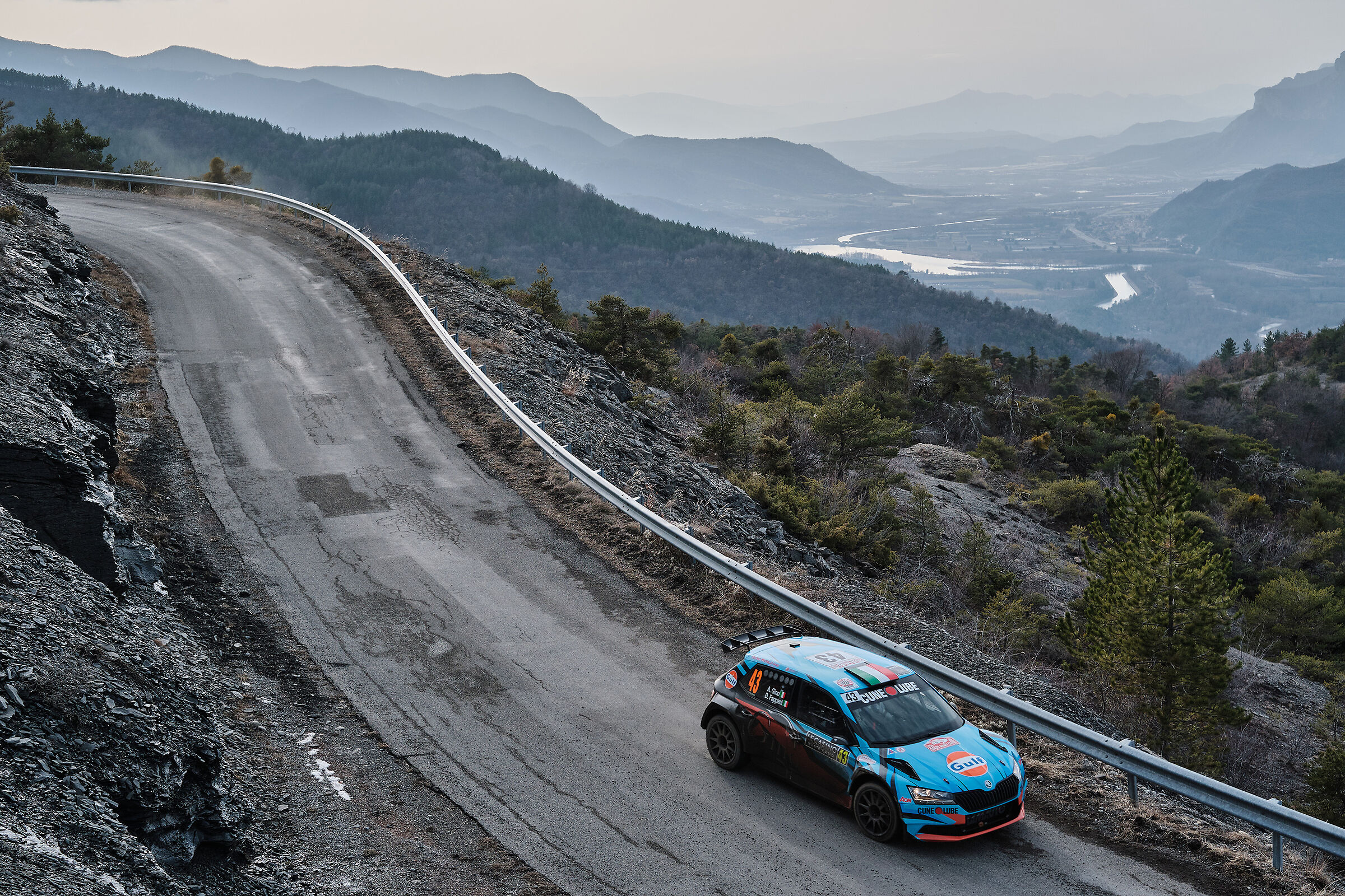 Monte Carlo 2020 rally, ford box...