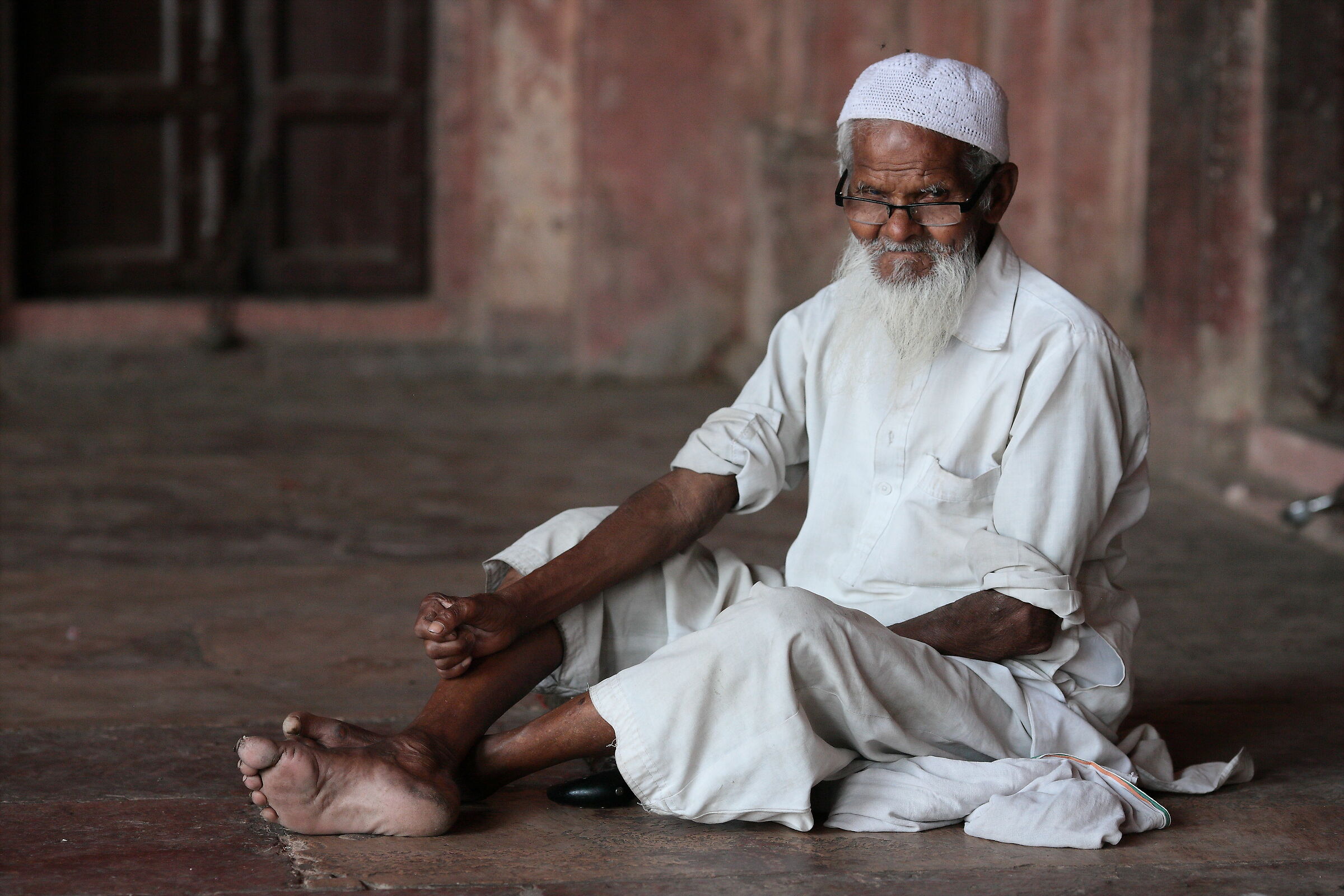 Ritratto di anziano, Fatehpur Sikri...