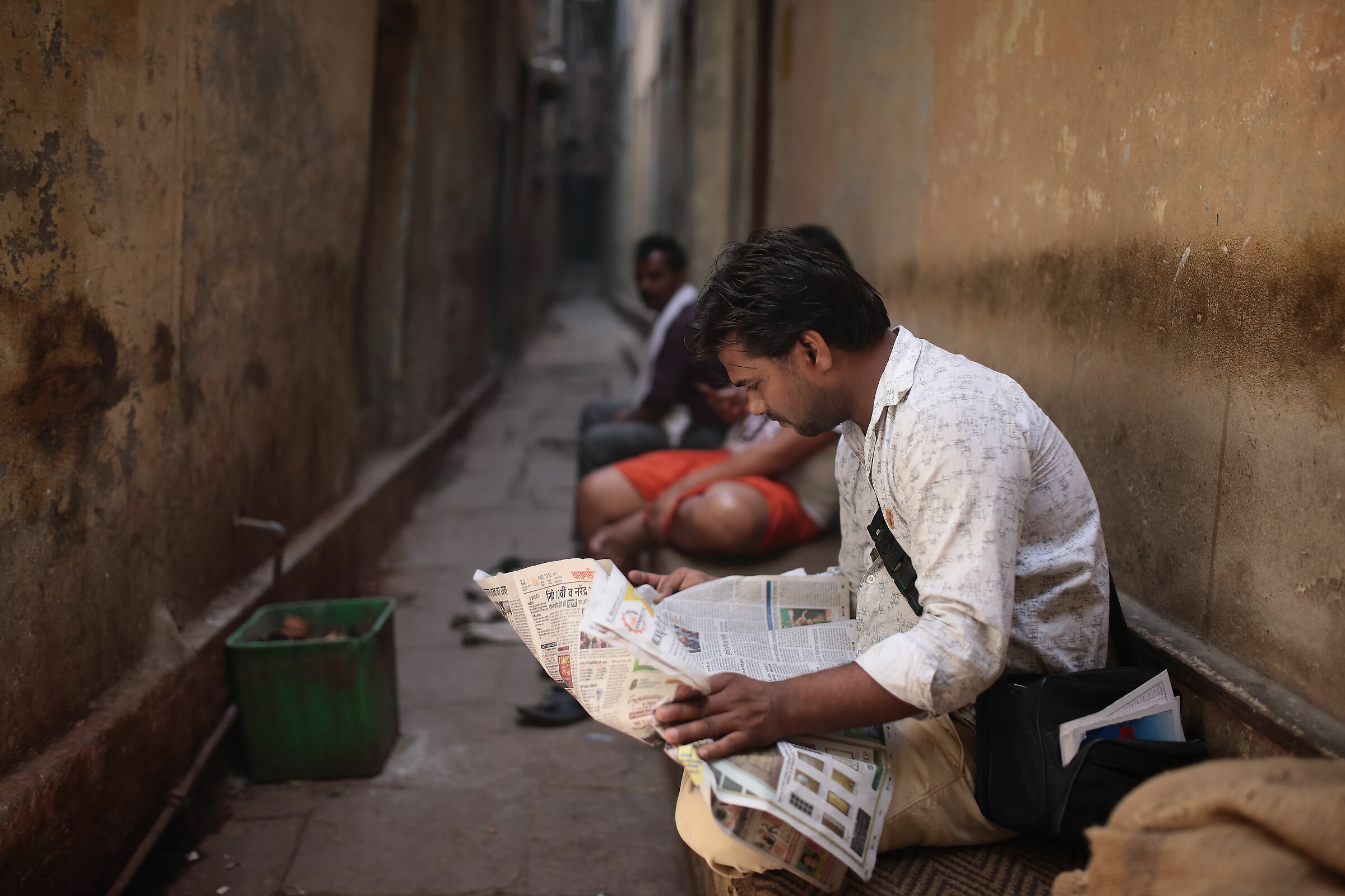 Scene di vita quotidiana a Varanasi...