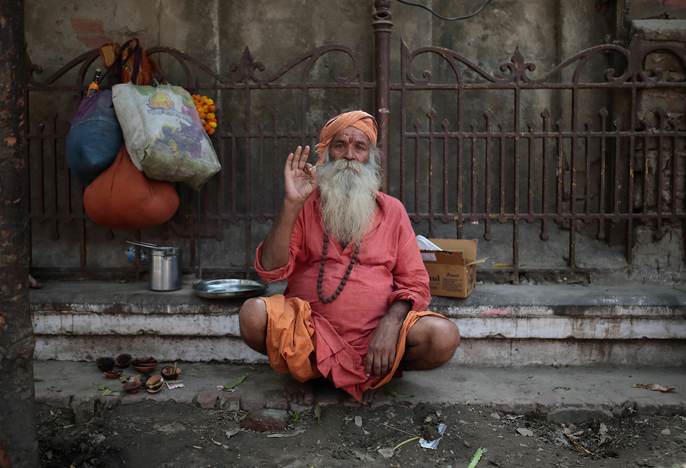 Scenes of everyday life in Varanasi...