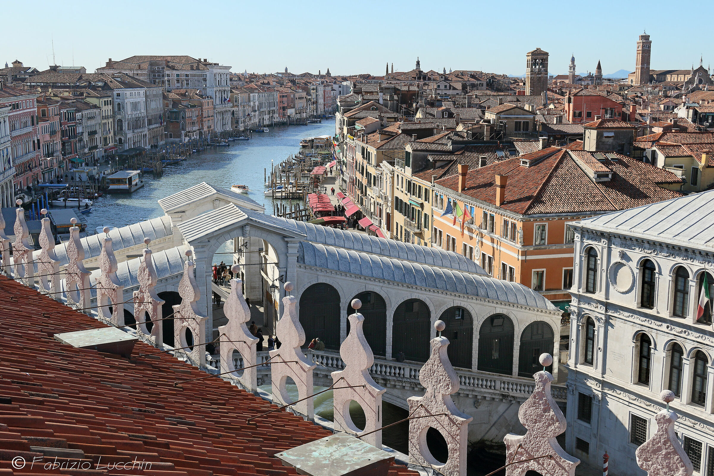 Venice as seen from: ...