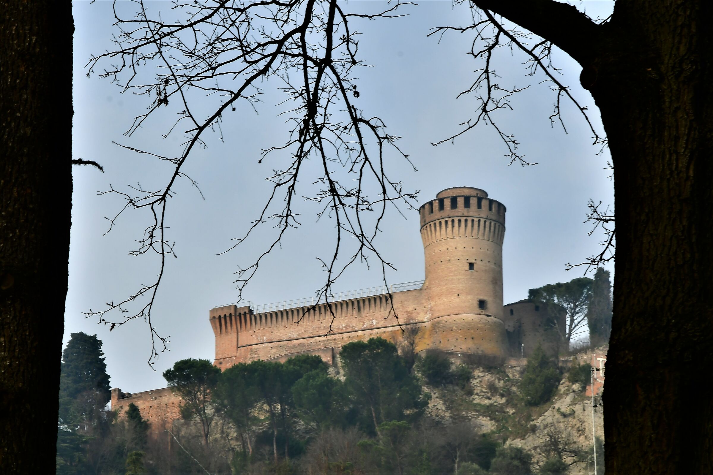 the brisighella fortress...