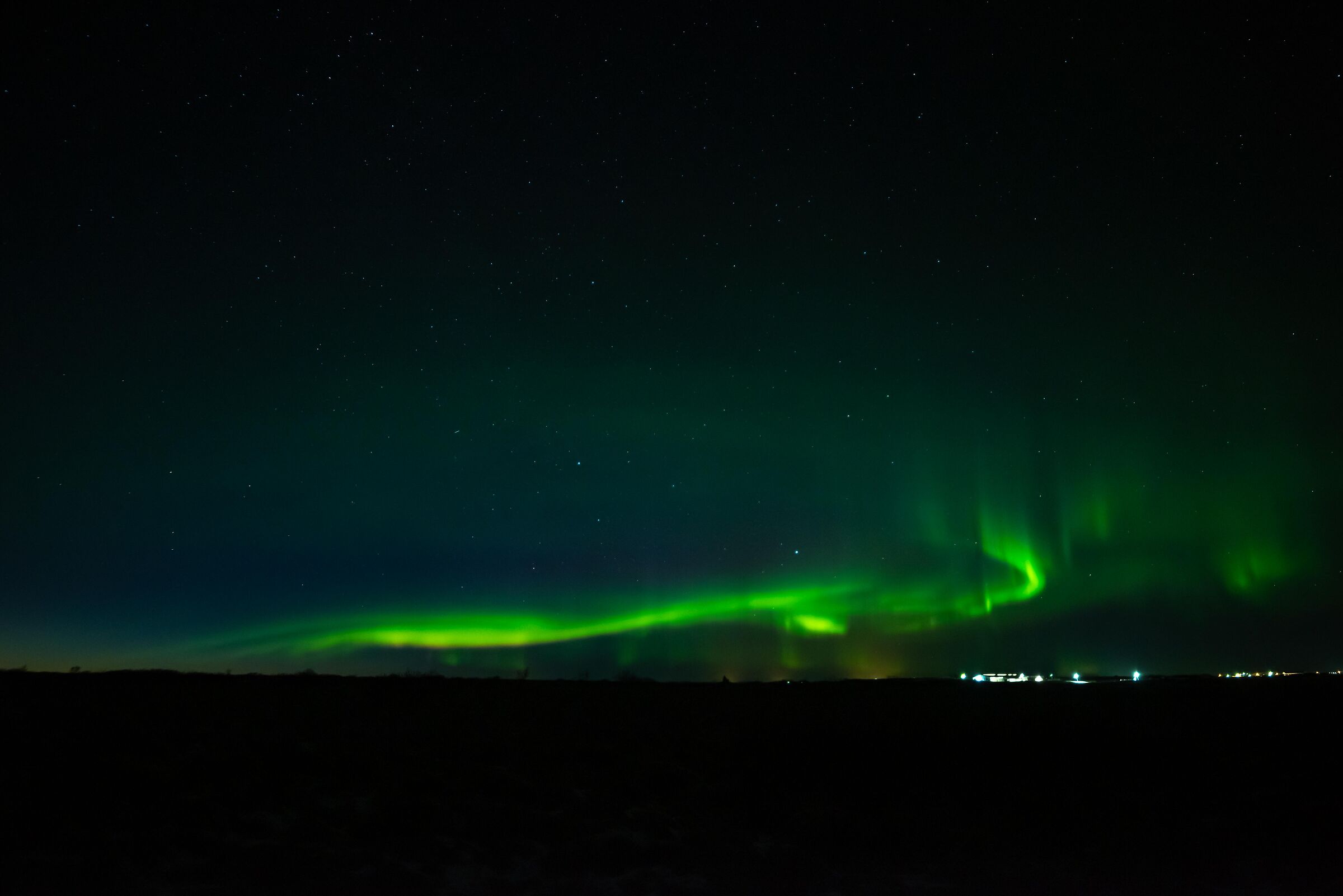 Aurora Borealis in Selfoss...
