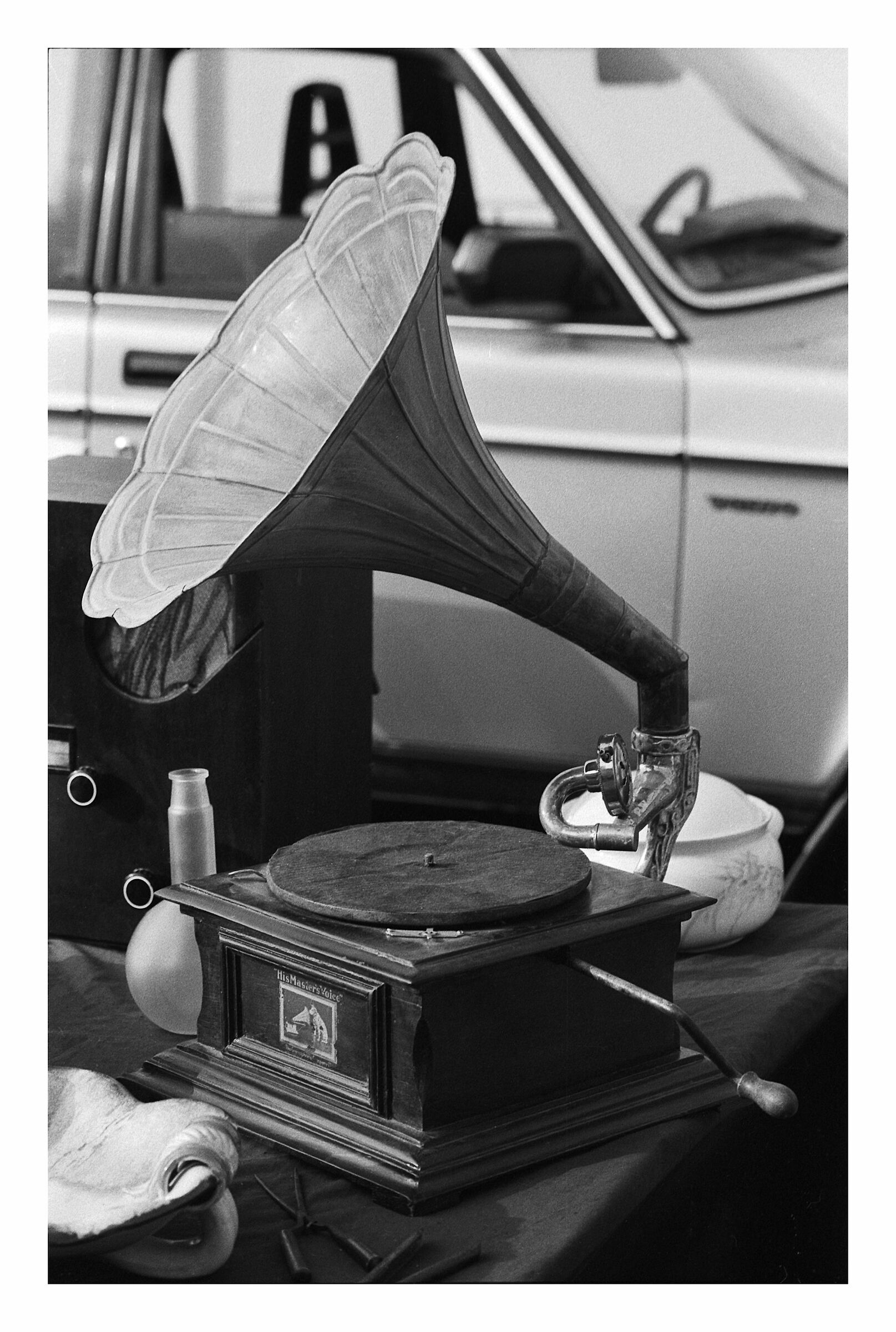Grammofono d'epoca....