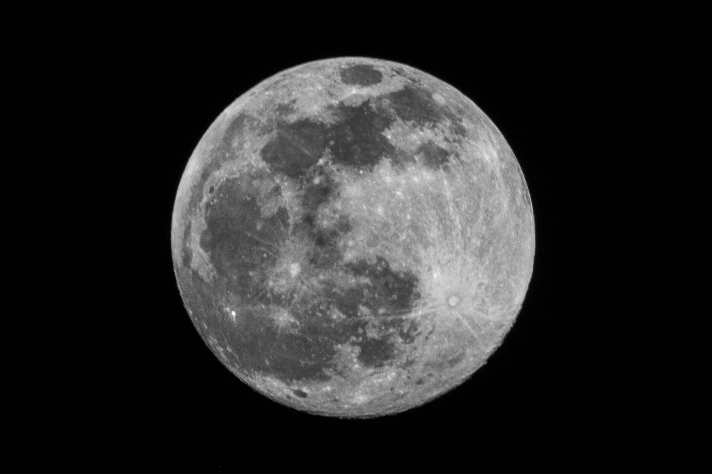 La Luna dell'8 febbraio 2020...