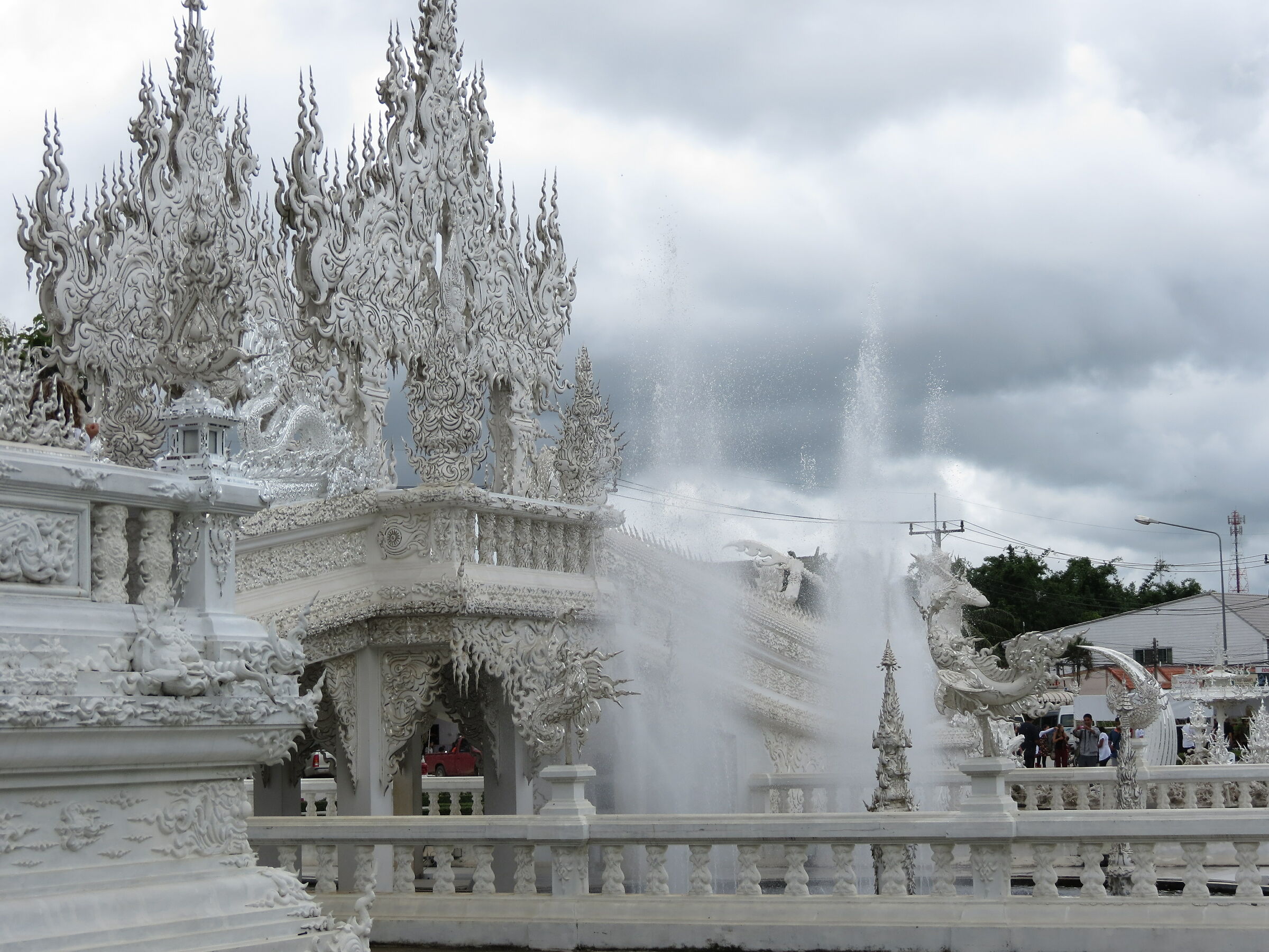 Chiang Mai white temple...