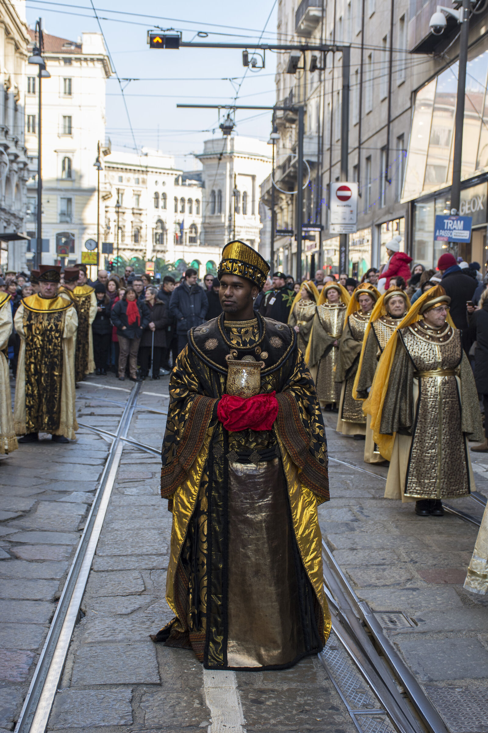 Parade of the Wise Men in Milan...