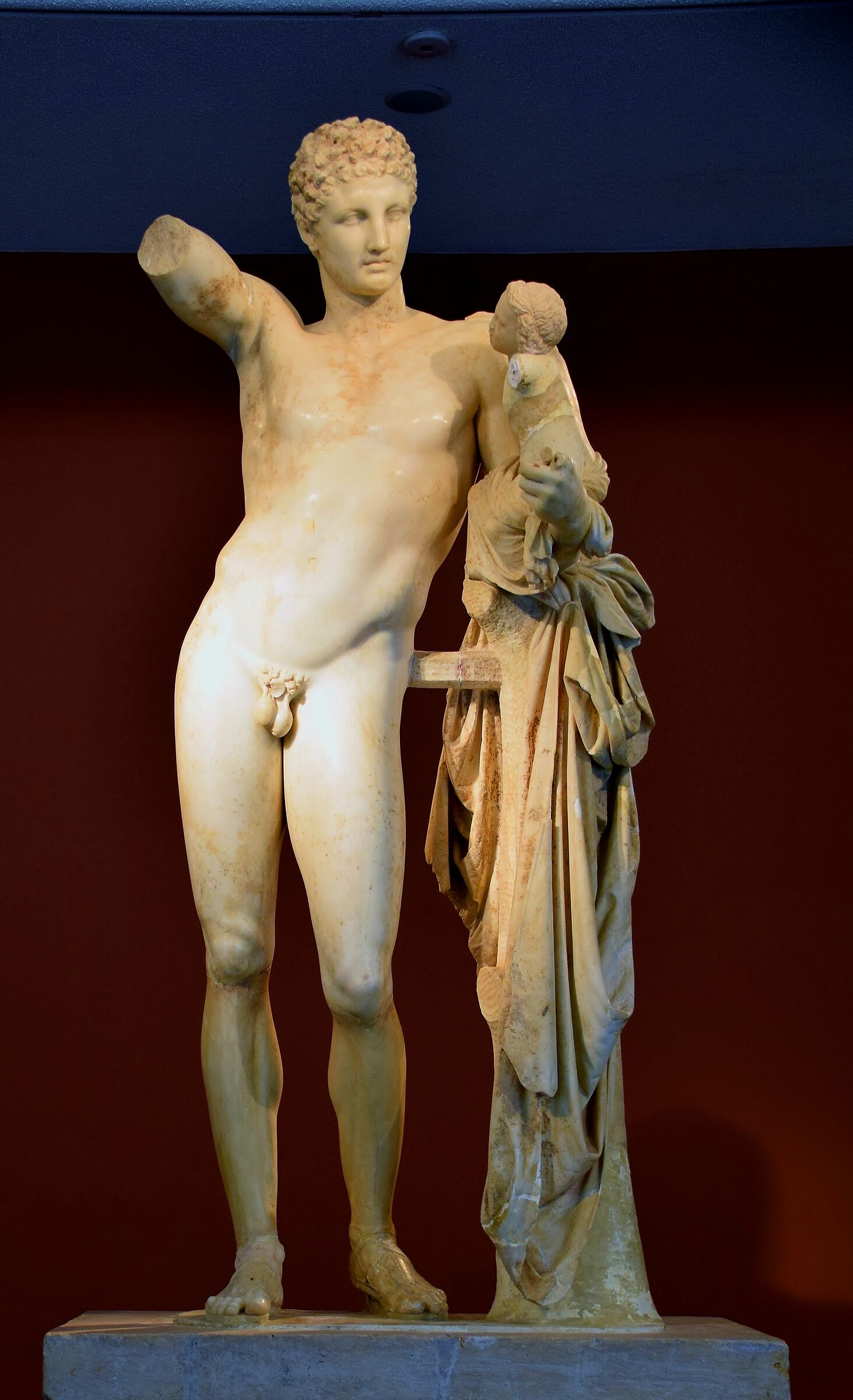 Archaeological Museum of Olympia - Hermes of Prassitele...