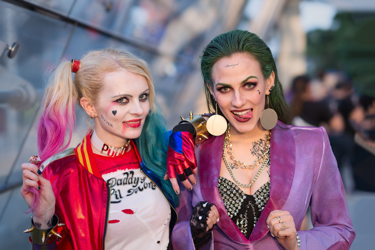 Harley Quinn and The Joker...