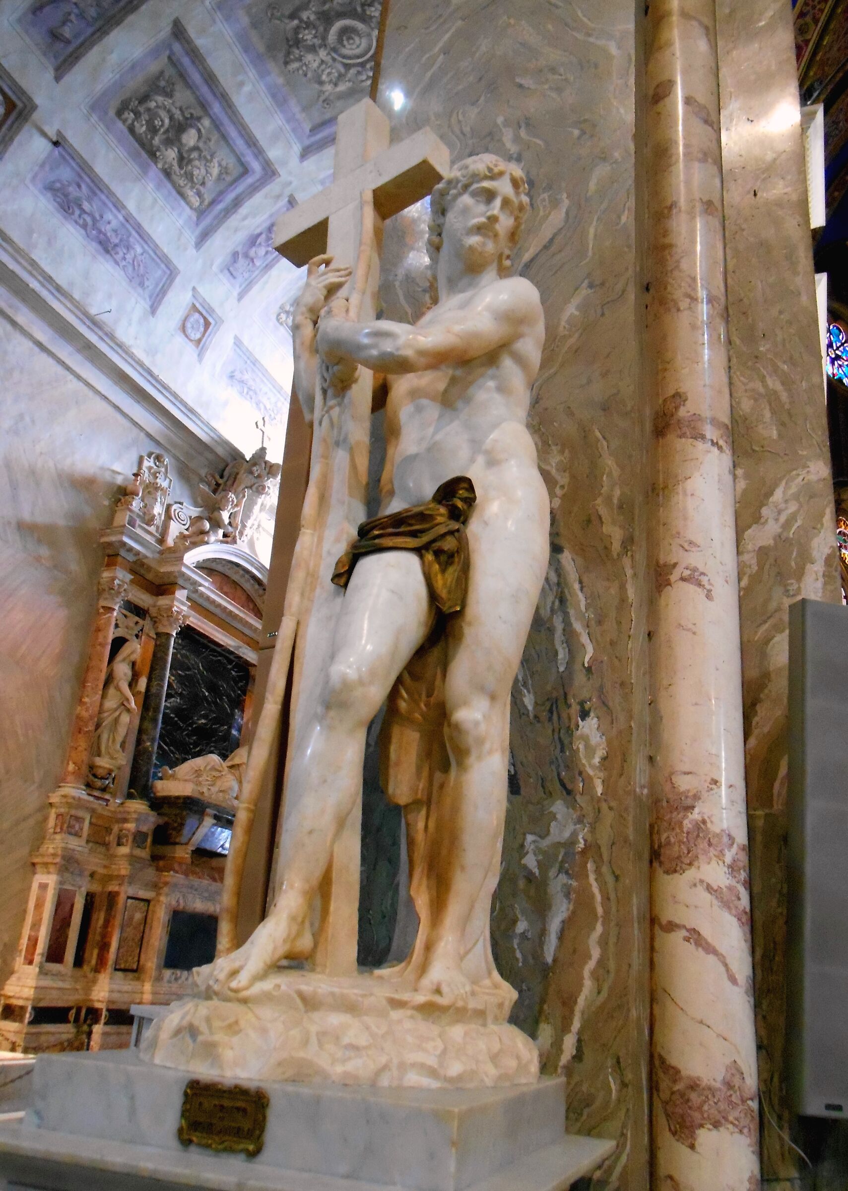 Santa Maria Sopra Minevra - Michelangelo "The Redeemer"...