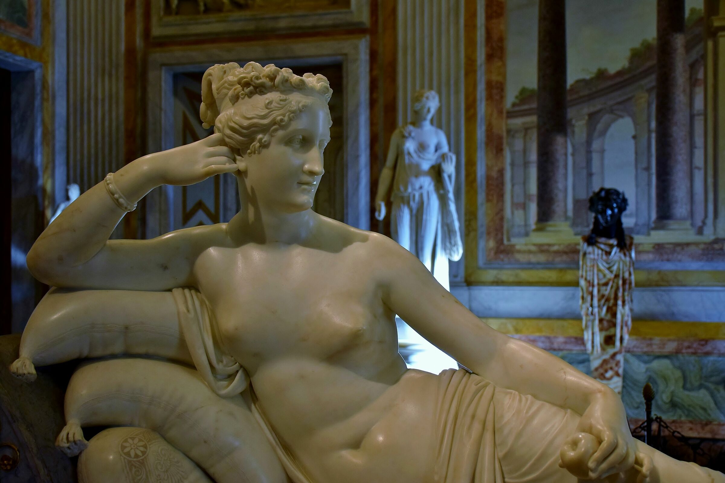 Galleria Borghese- Antonio Canova "Paolina Bonaparte"...