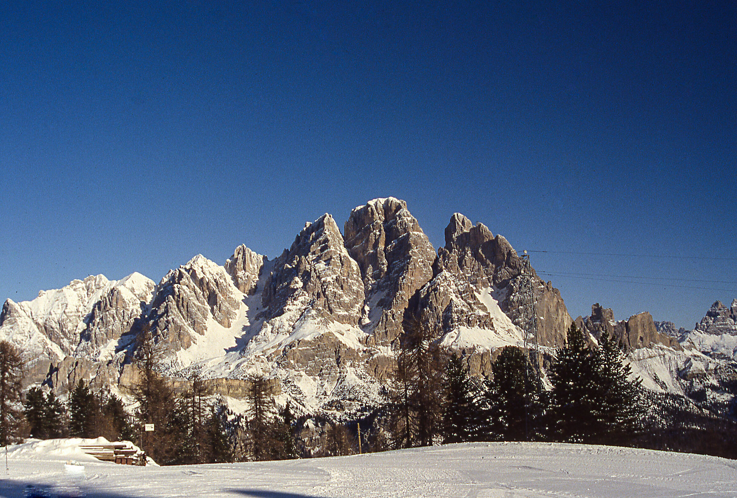 In the Valley of the Crystal of Cortina D'Ampezzo...