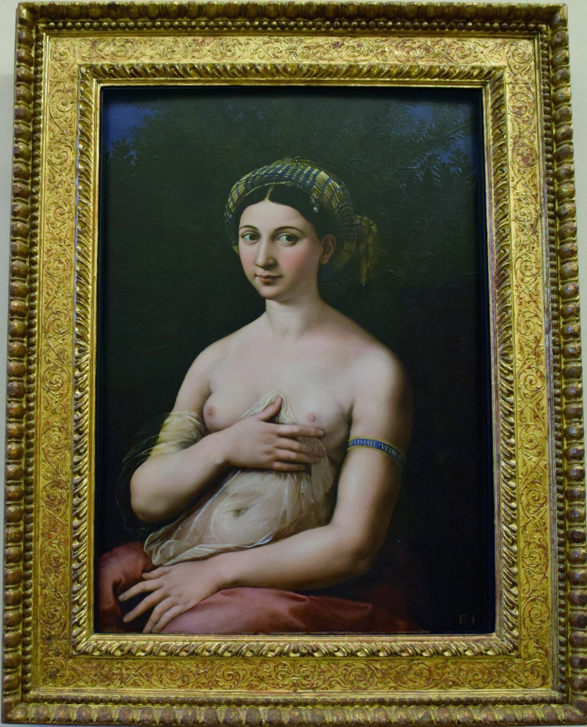 Barberini National Galleries - Raphael "La Fornarina"...