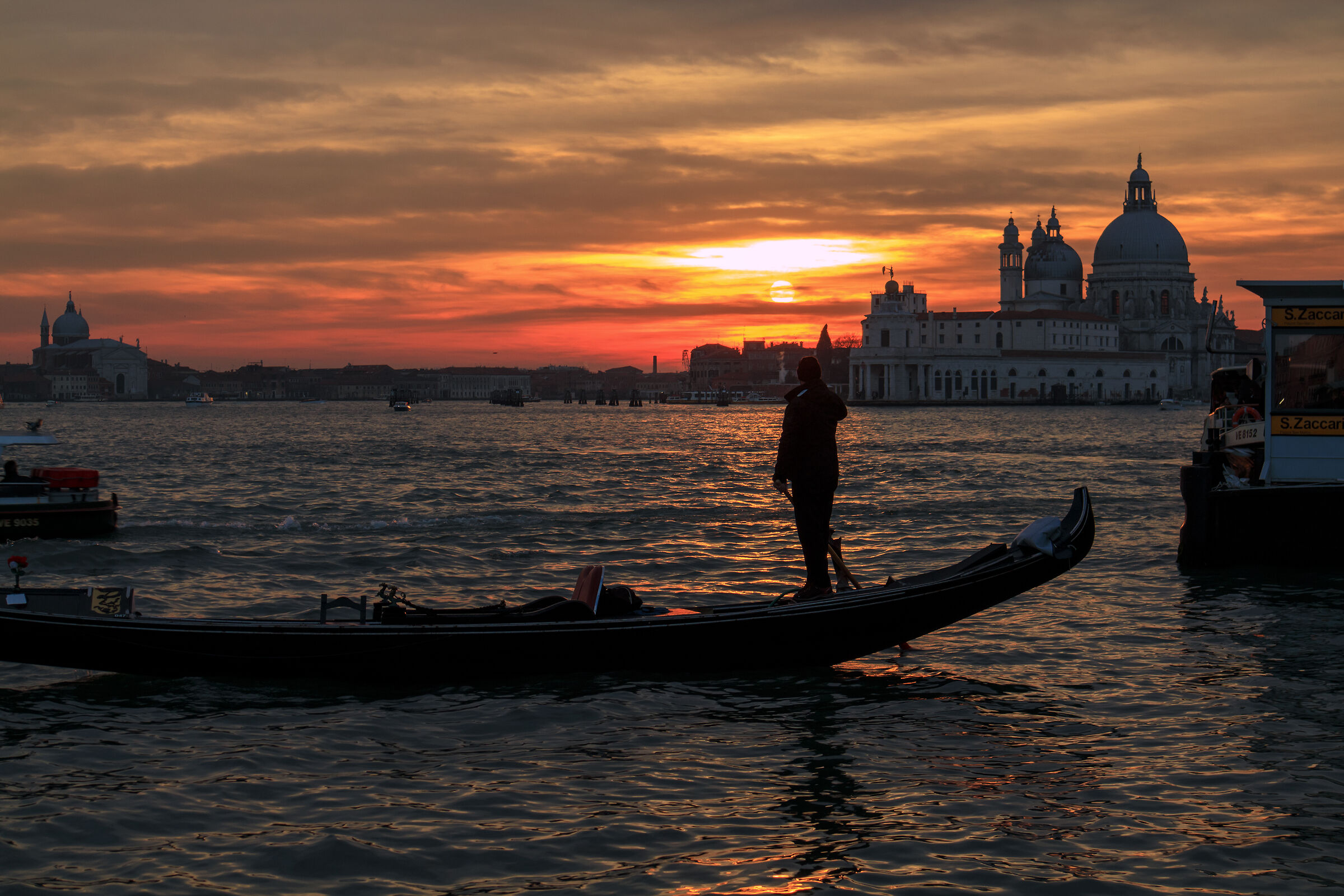 Venezia al tramonto...