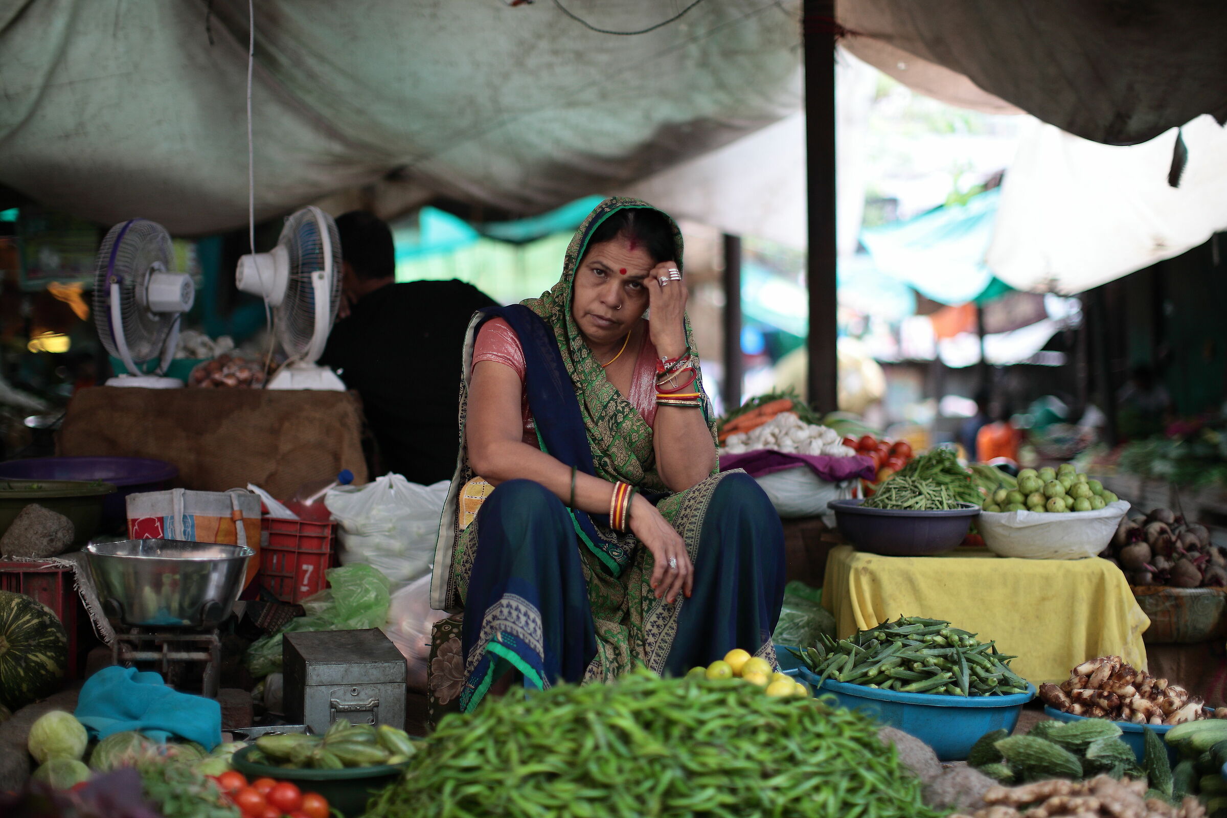 Al mercato di Jaipur, colori, tradizioni, vita...