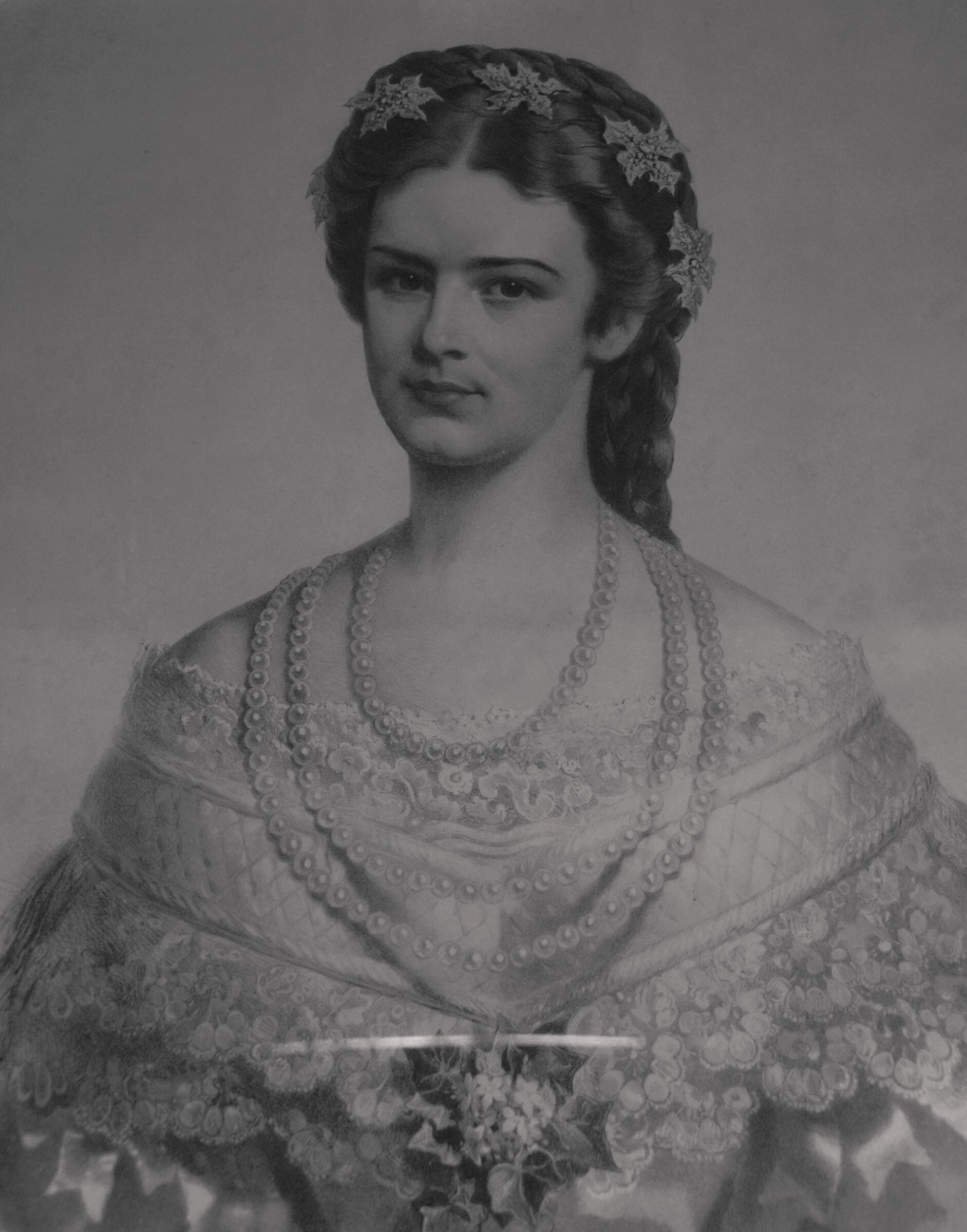 Corfu Achilleion - Photo of Empress "Sissi"...