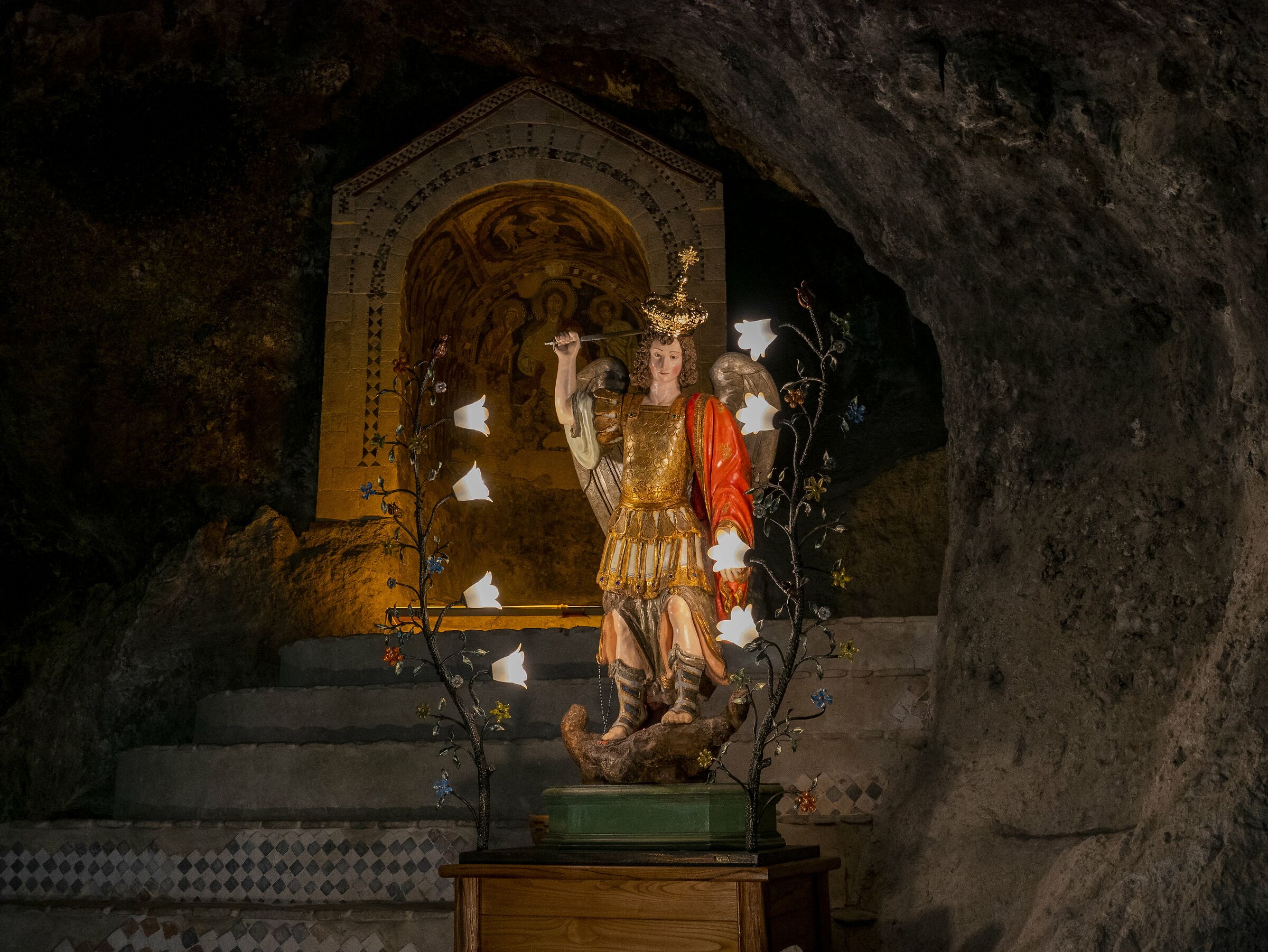 Archangel St. Michael, protecting Monticchio...