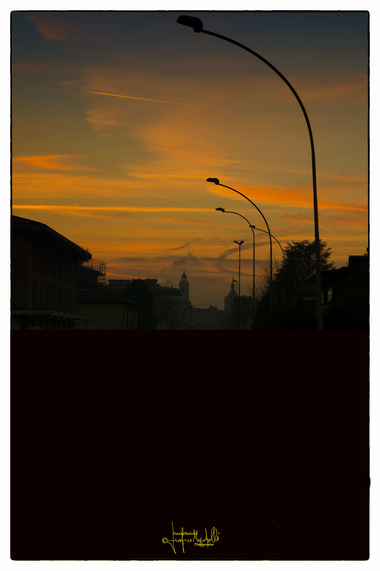 Silhouette di Magenta...