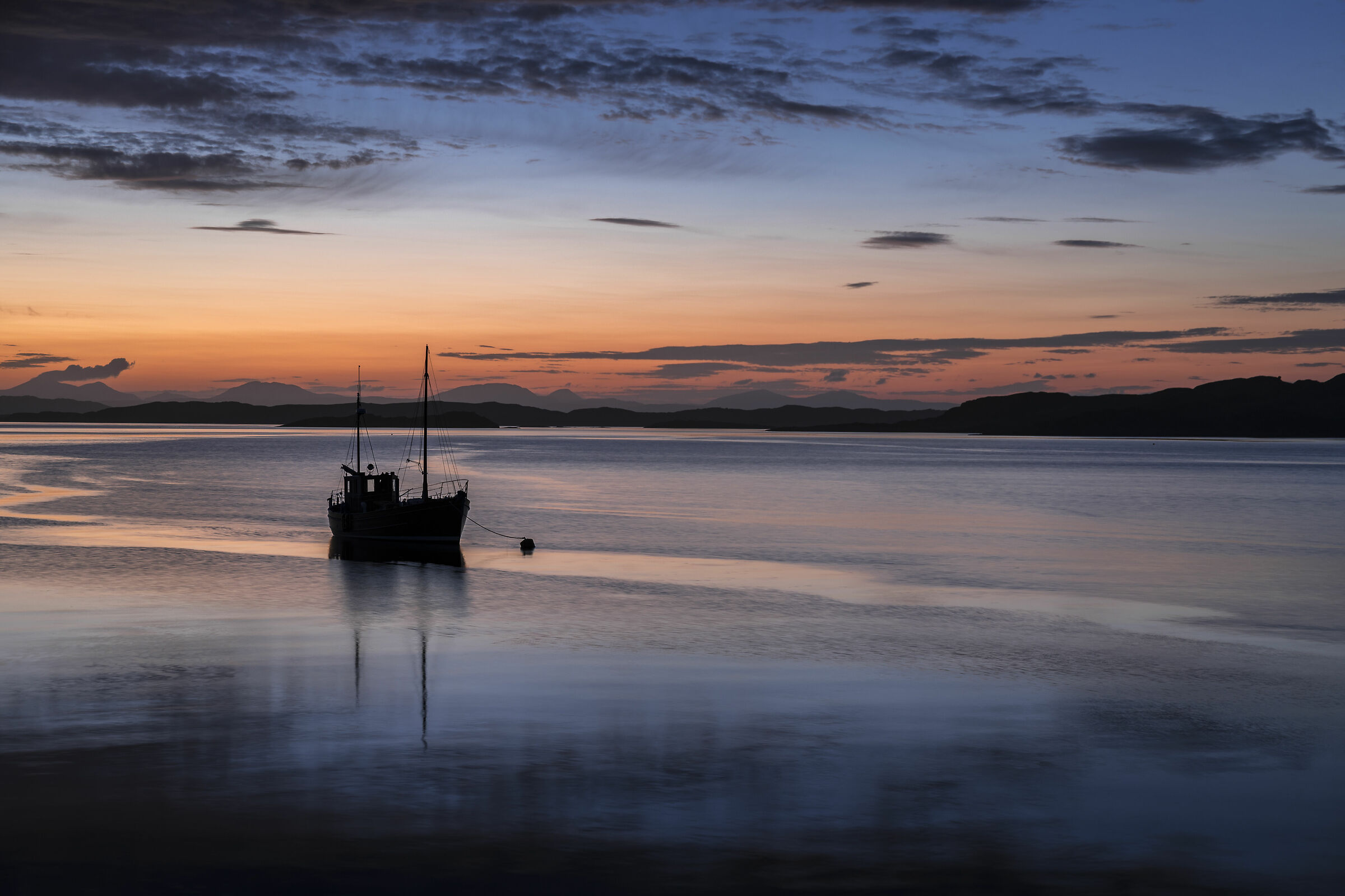 Sunset on the Isle of Skye...
