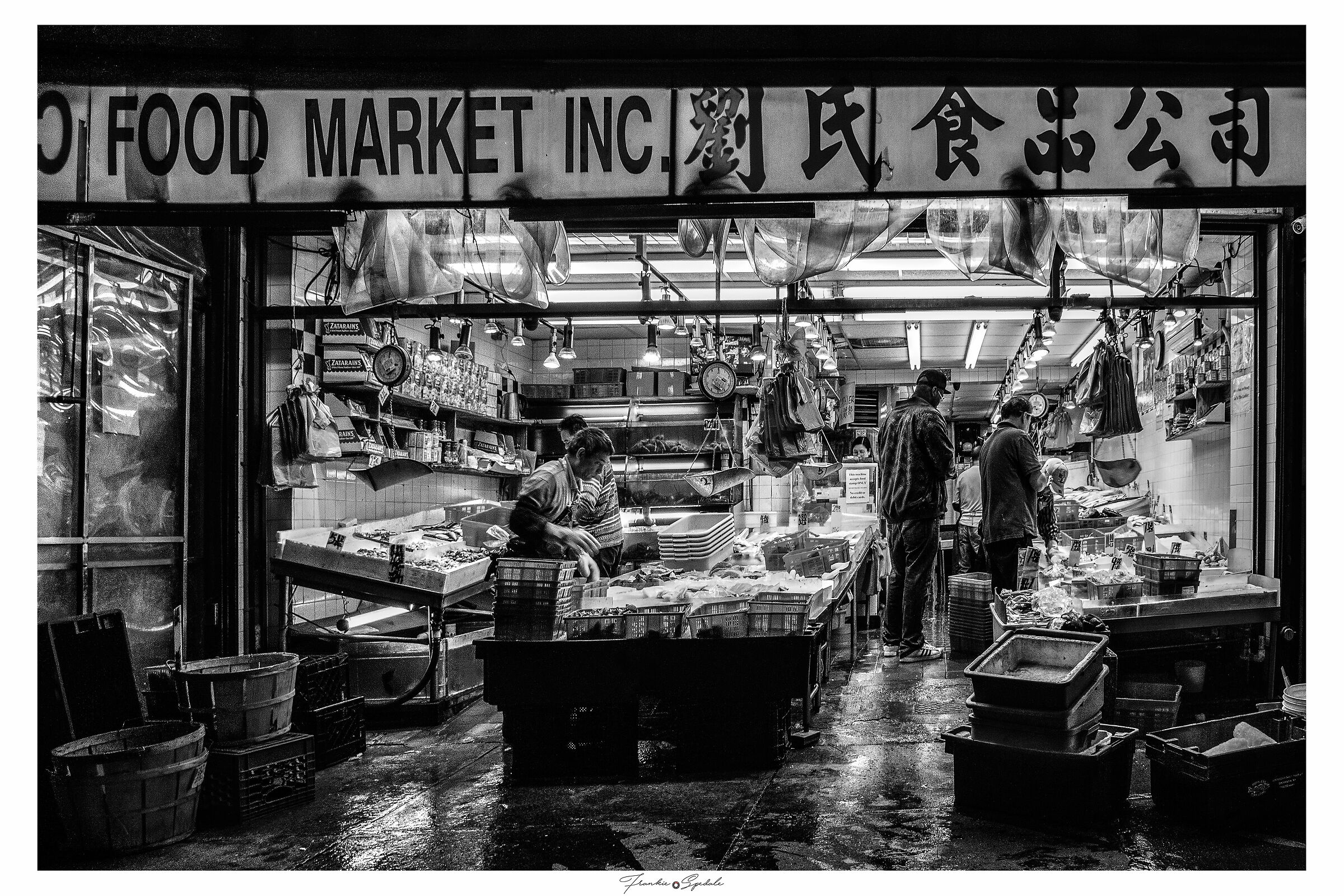 Fish shop in Chinatown...