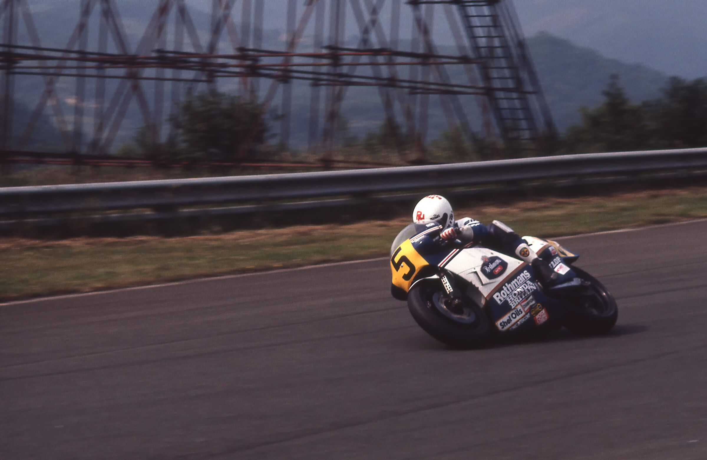 Ron Haslam GP Nazioni Mugello 1985...