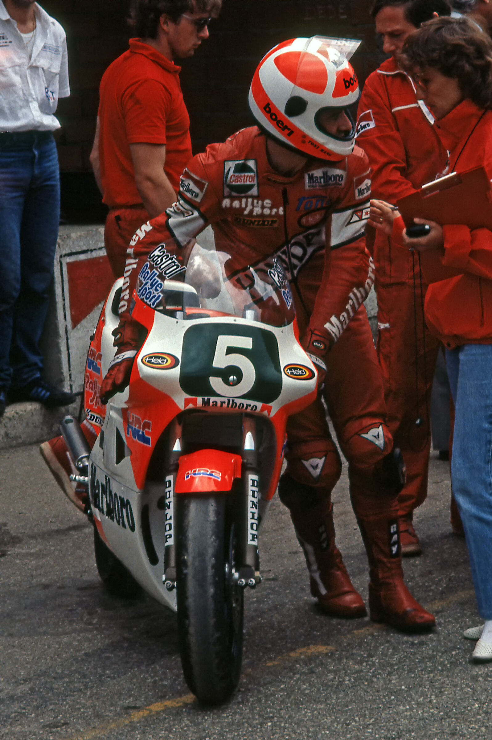 Anton Mang GP Nazioni Mugello 1985...