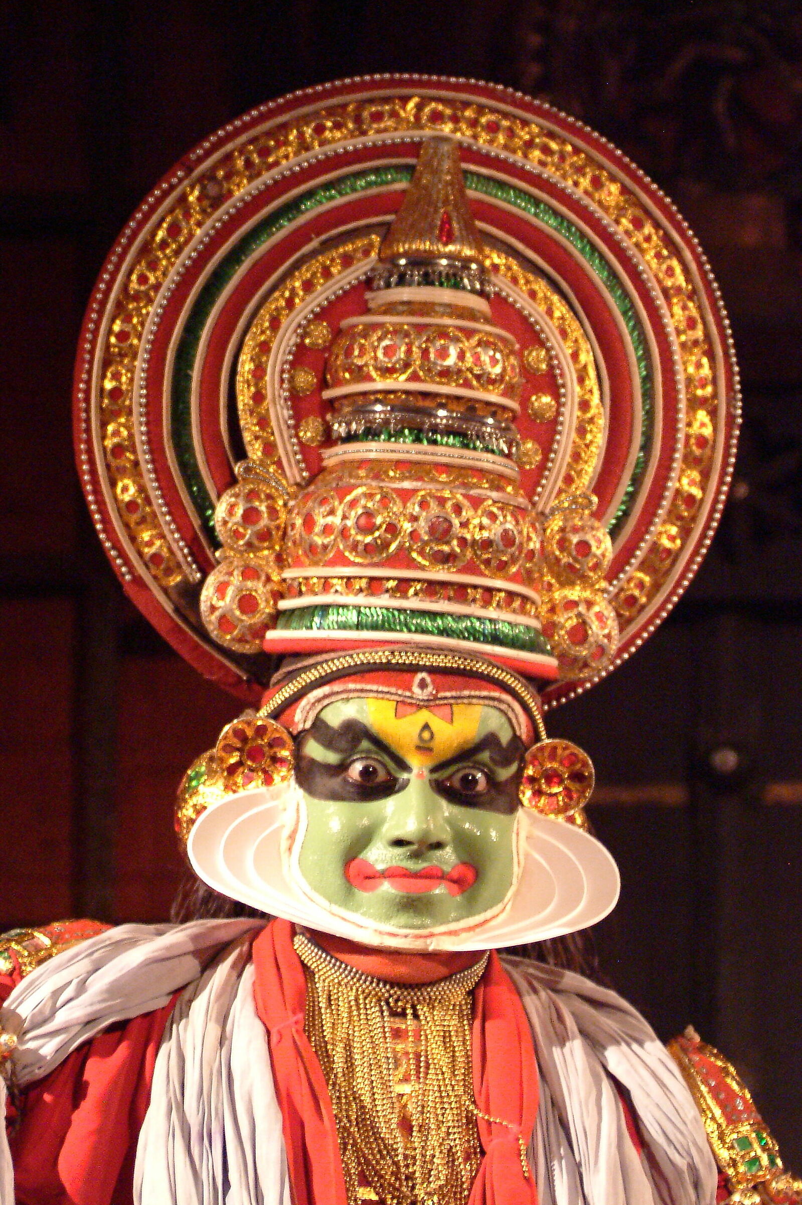 Kathakali Dance Theatre, Kerala, India...