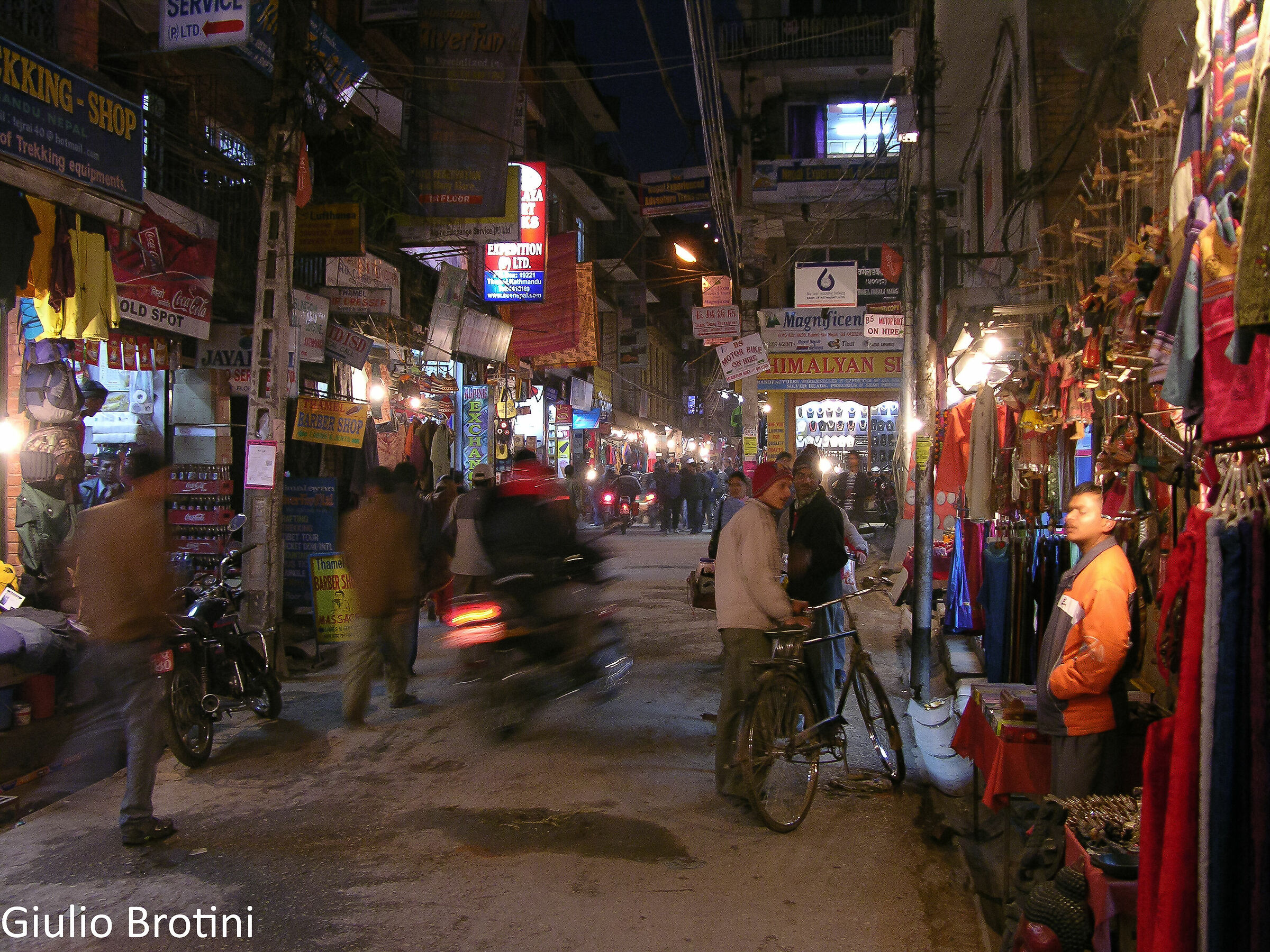 Vita notturna di kathmandu...