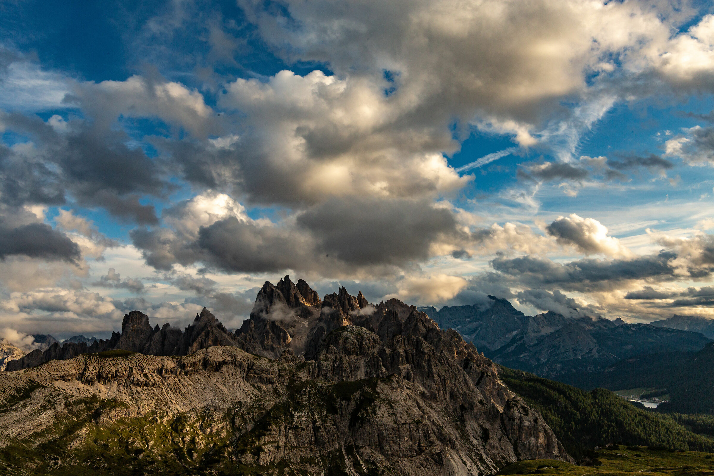 Afternoon on the Dolomites ...