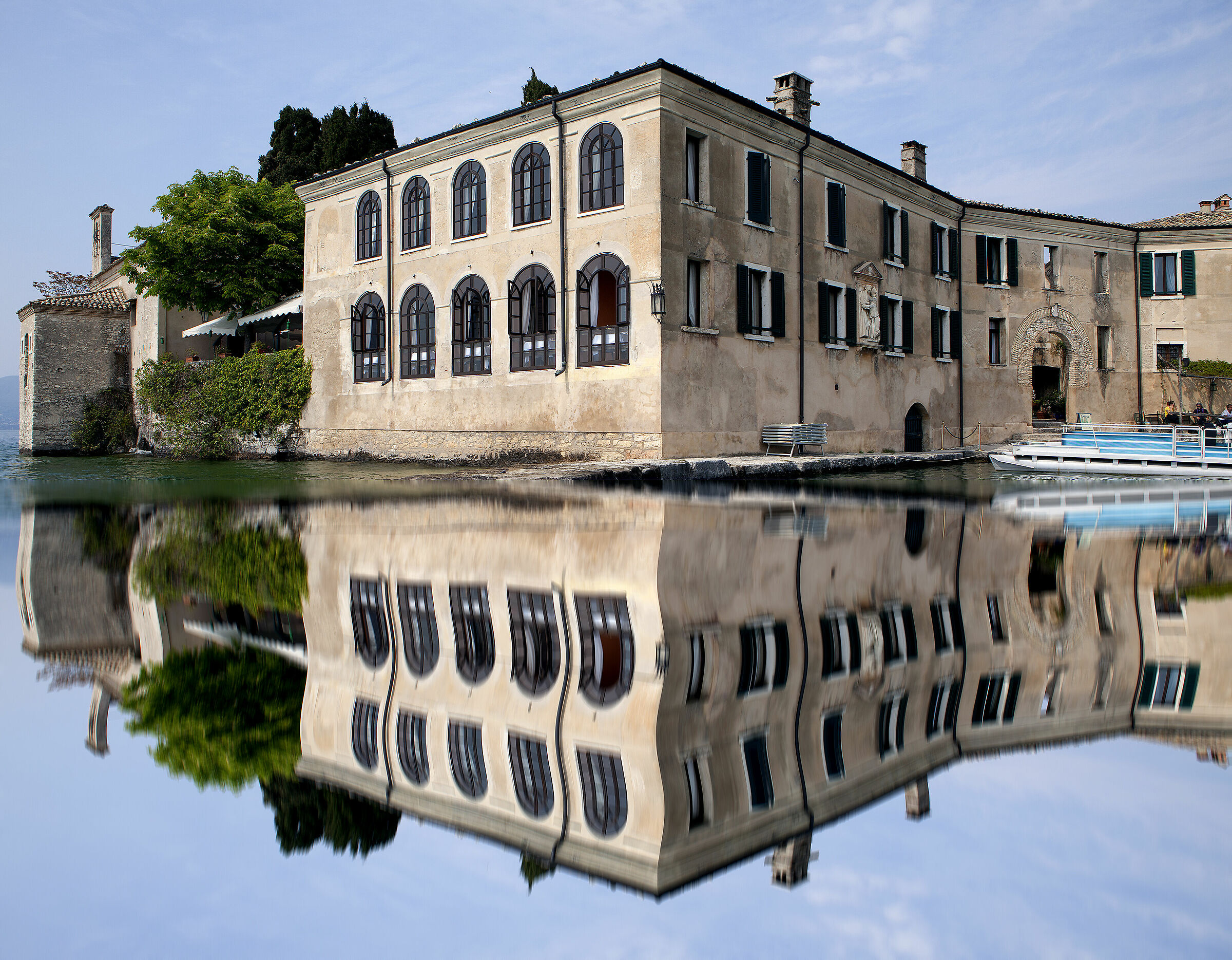 Reflections on Lake Garda...