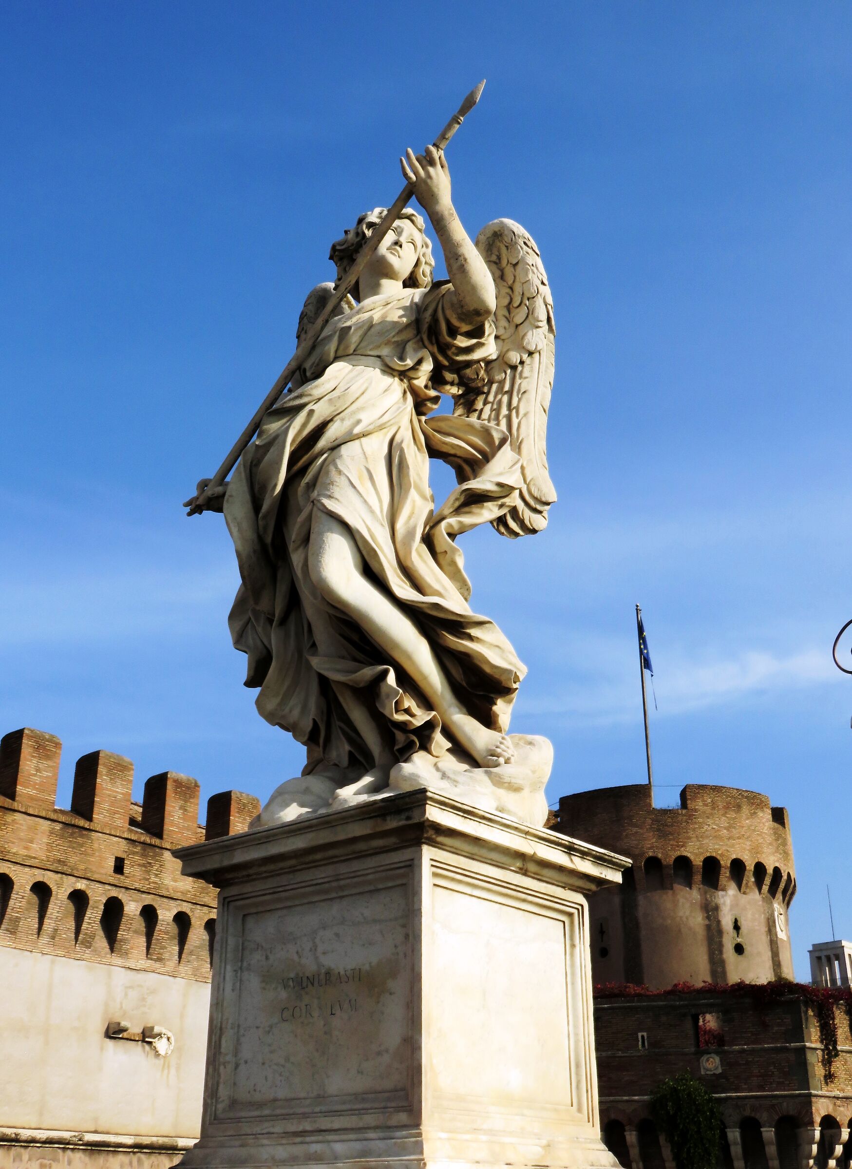 Sant'Angelo Bridge - Bernini "Angel with the Spear"...