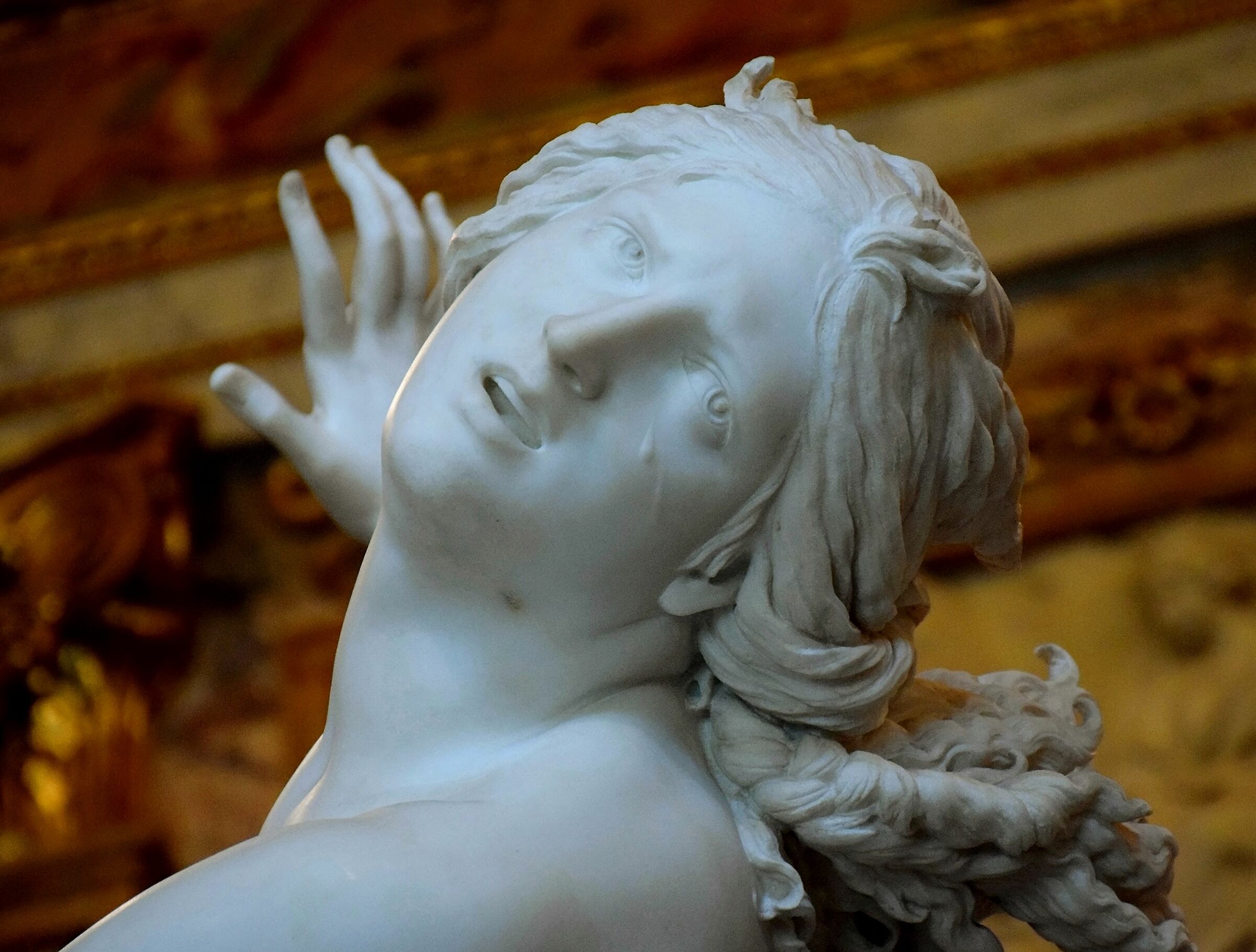 Borghese Gallery - Bernini "The Ra than Proserpina"...