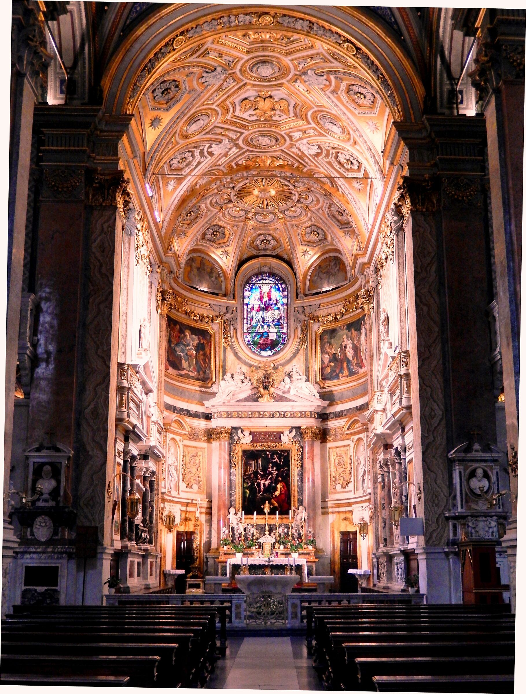 S.Maria dell'Anima - Pala d'altare di Giulio Romano...