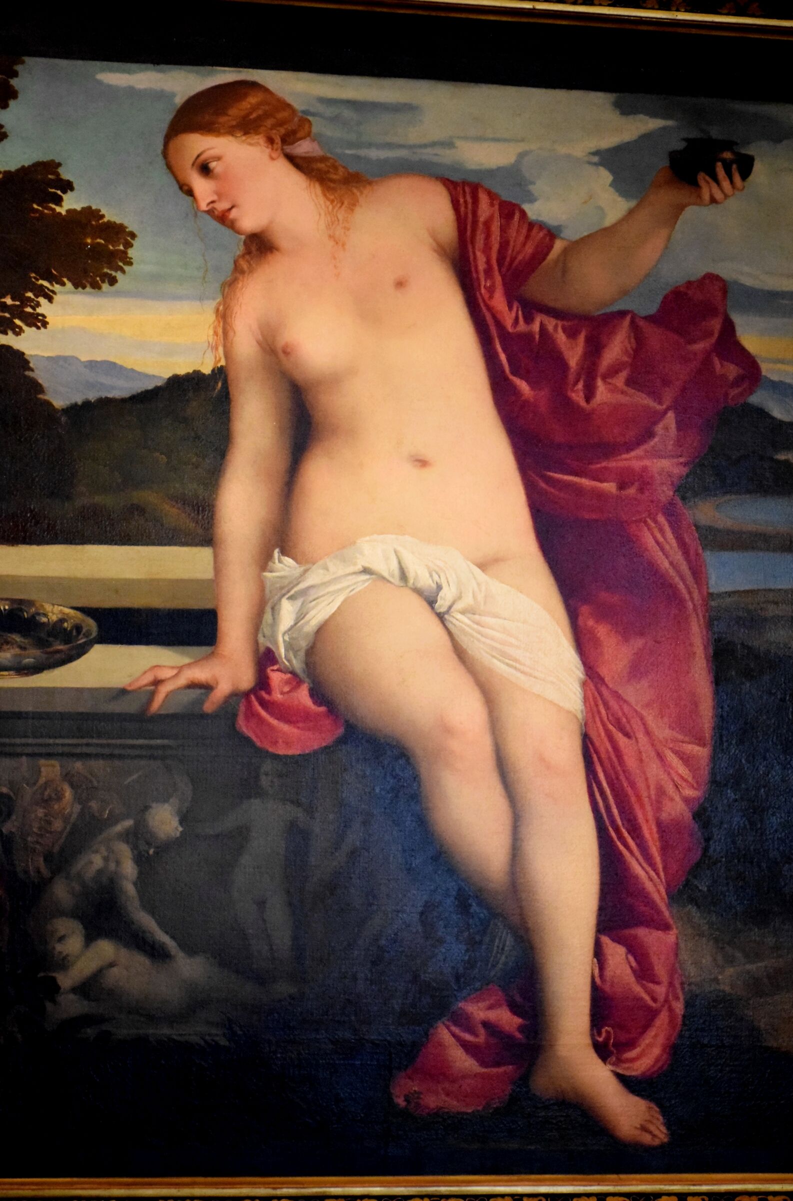 Galleria Borghese - Tiziano "Amor sacro e Amor profano"...
