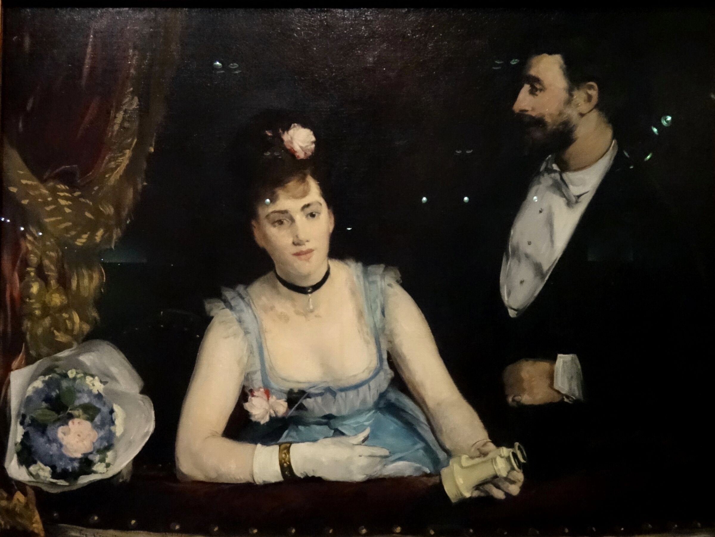 Musée d'Orsay - Eva Gonzalez "At the Theatre Stage"...
