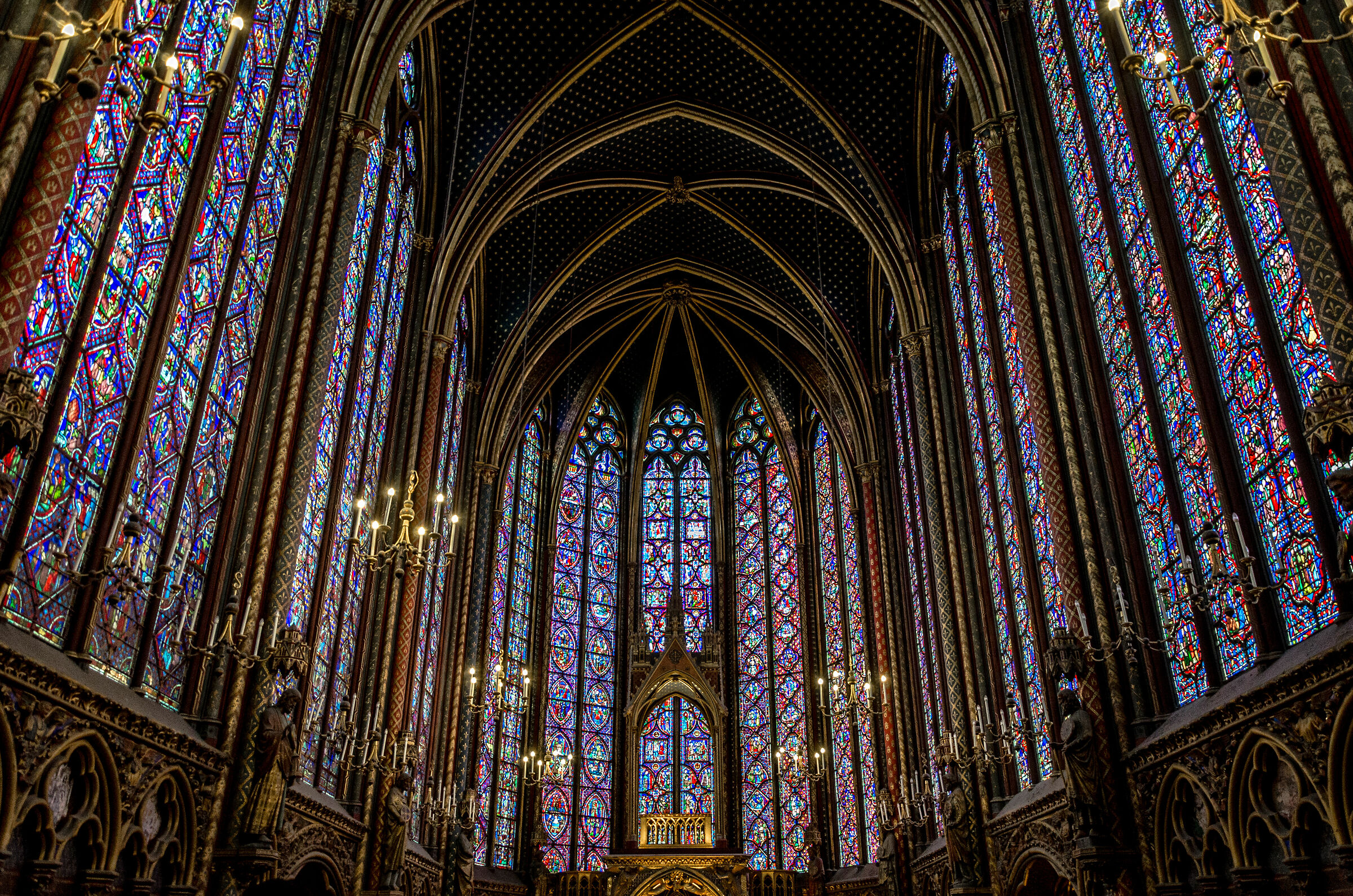 Paris - Sainte Chapelle ...