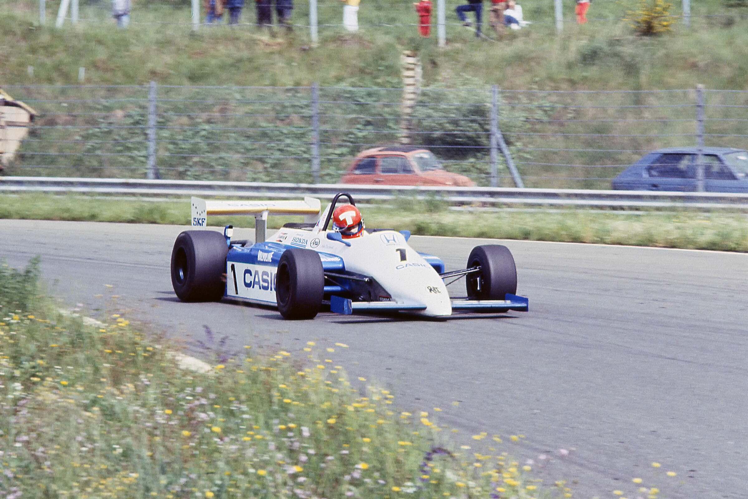Mike Thackwell Europeo F2 Mugello 1984...
