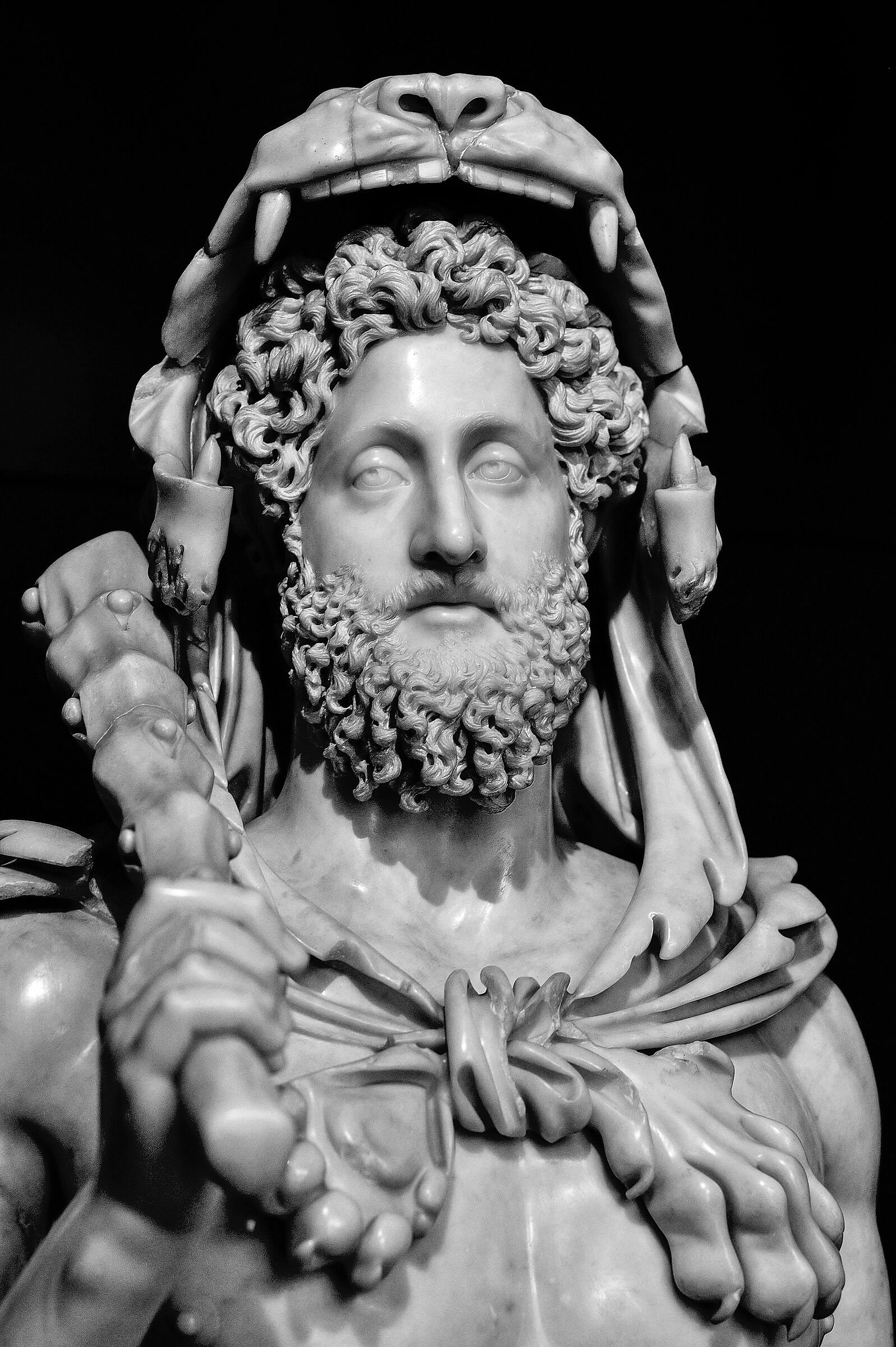 Roma Musei Capitolini-Busto di Commodo Ercole...