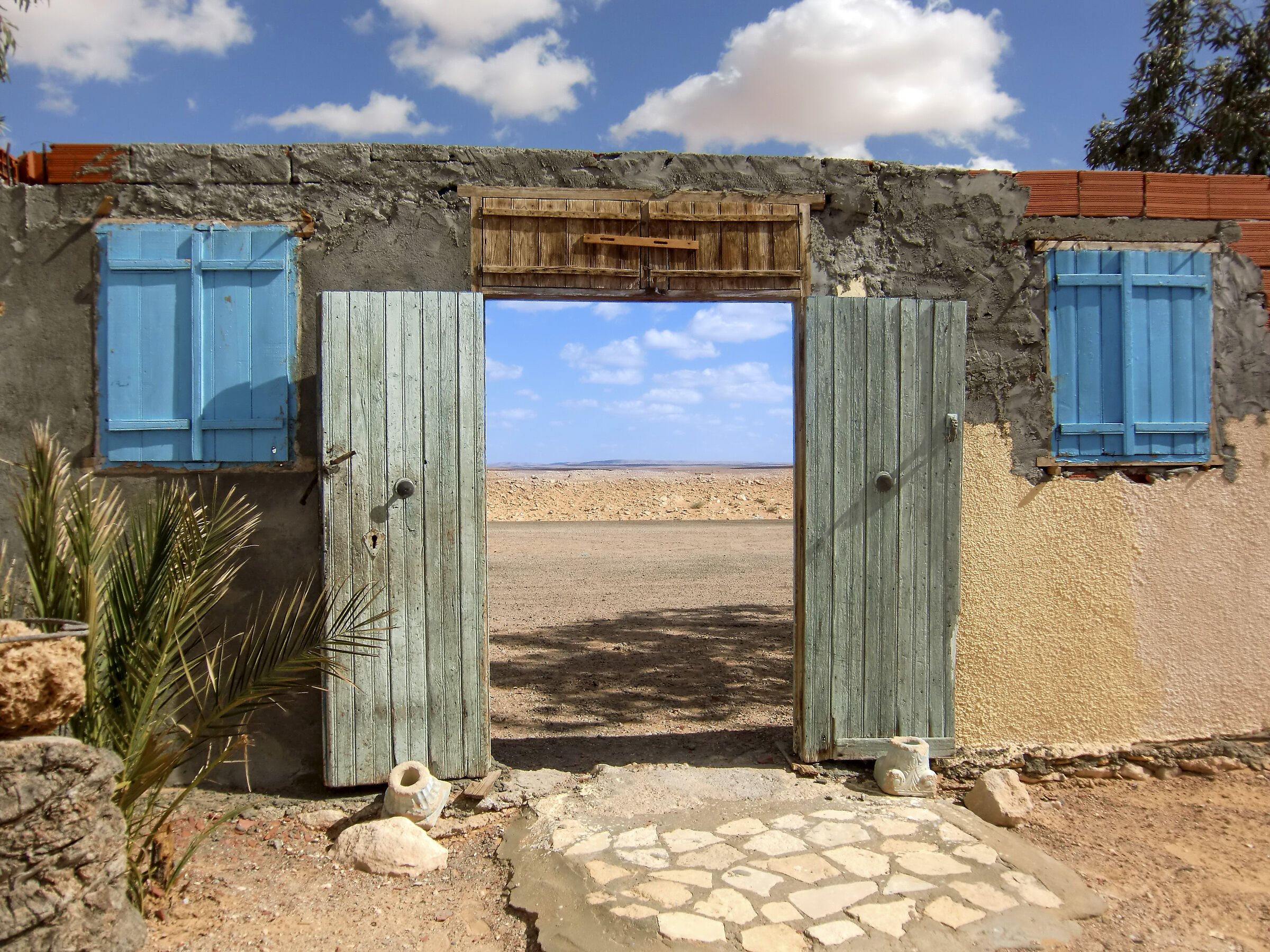 La porta del deserto...