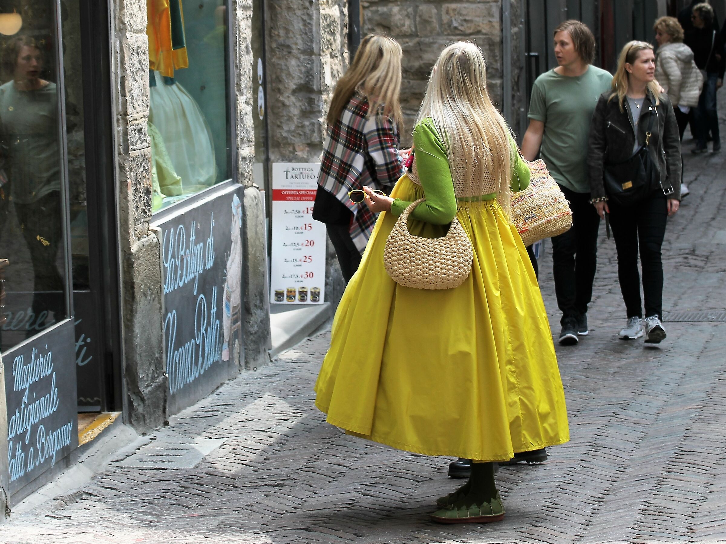 The Lady in Yellow...