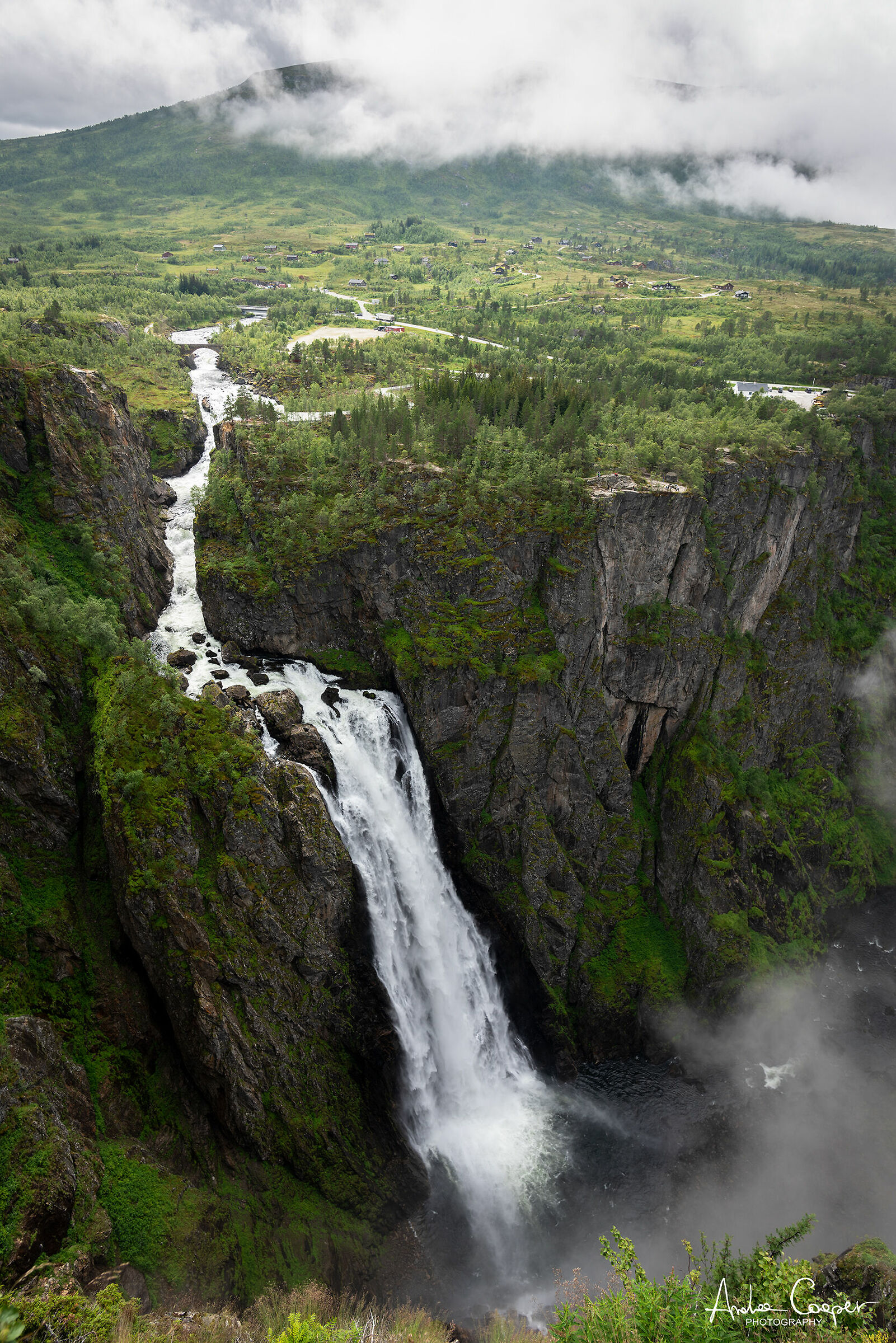 Viringsfossen Waterfall...