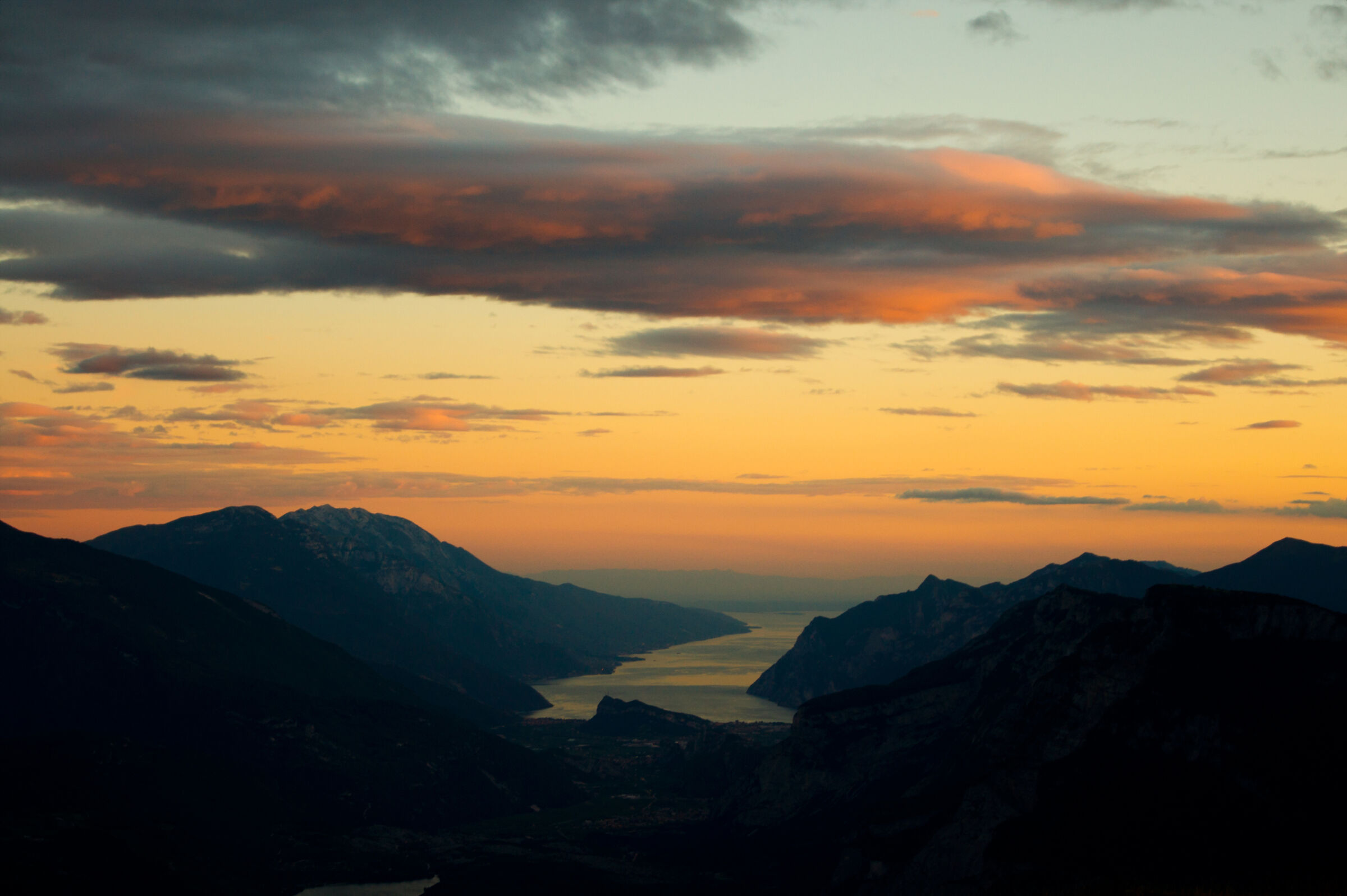 Sunset Lake Garda...