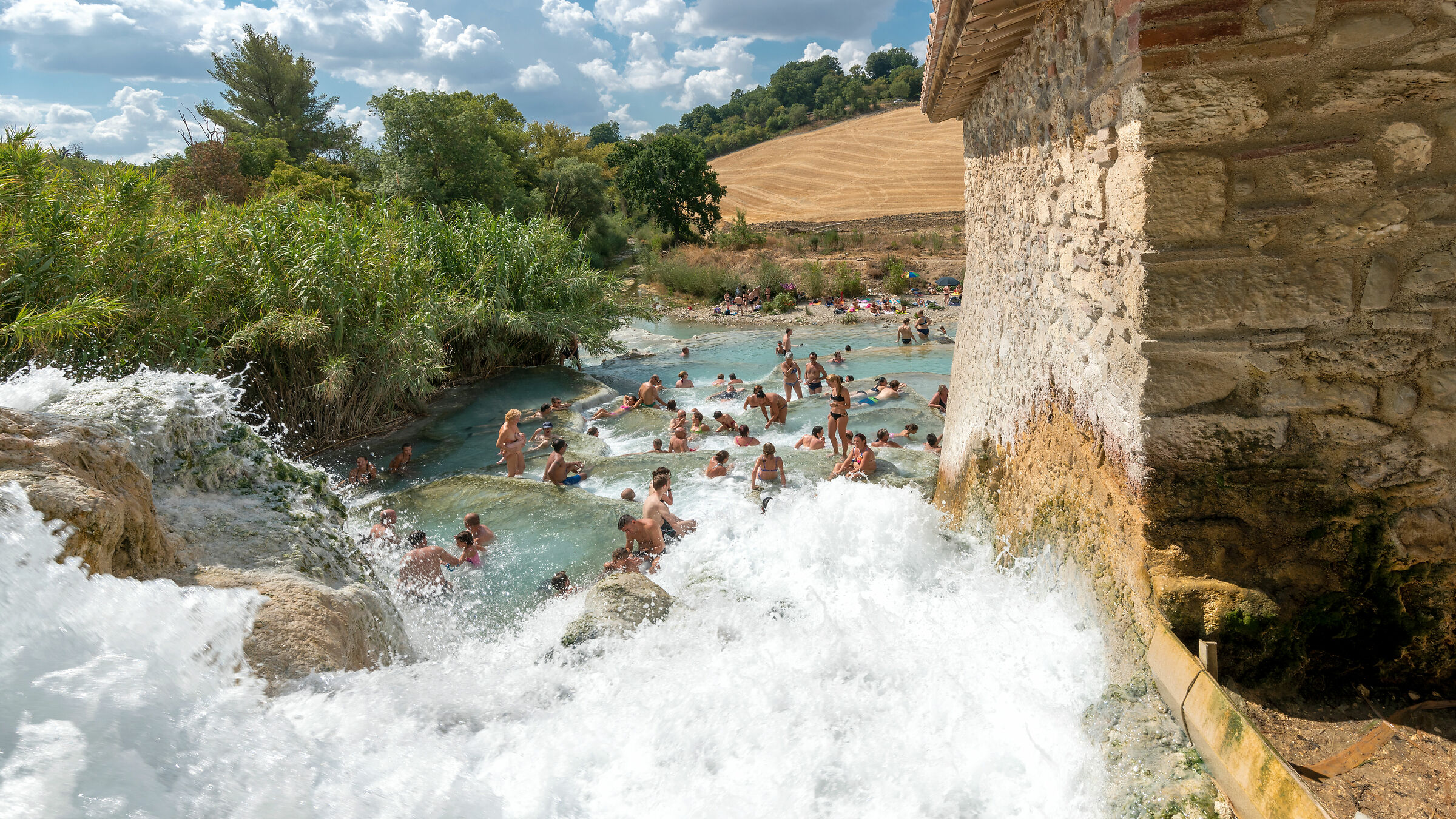 Baths of Saturnia - the descent...